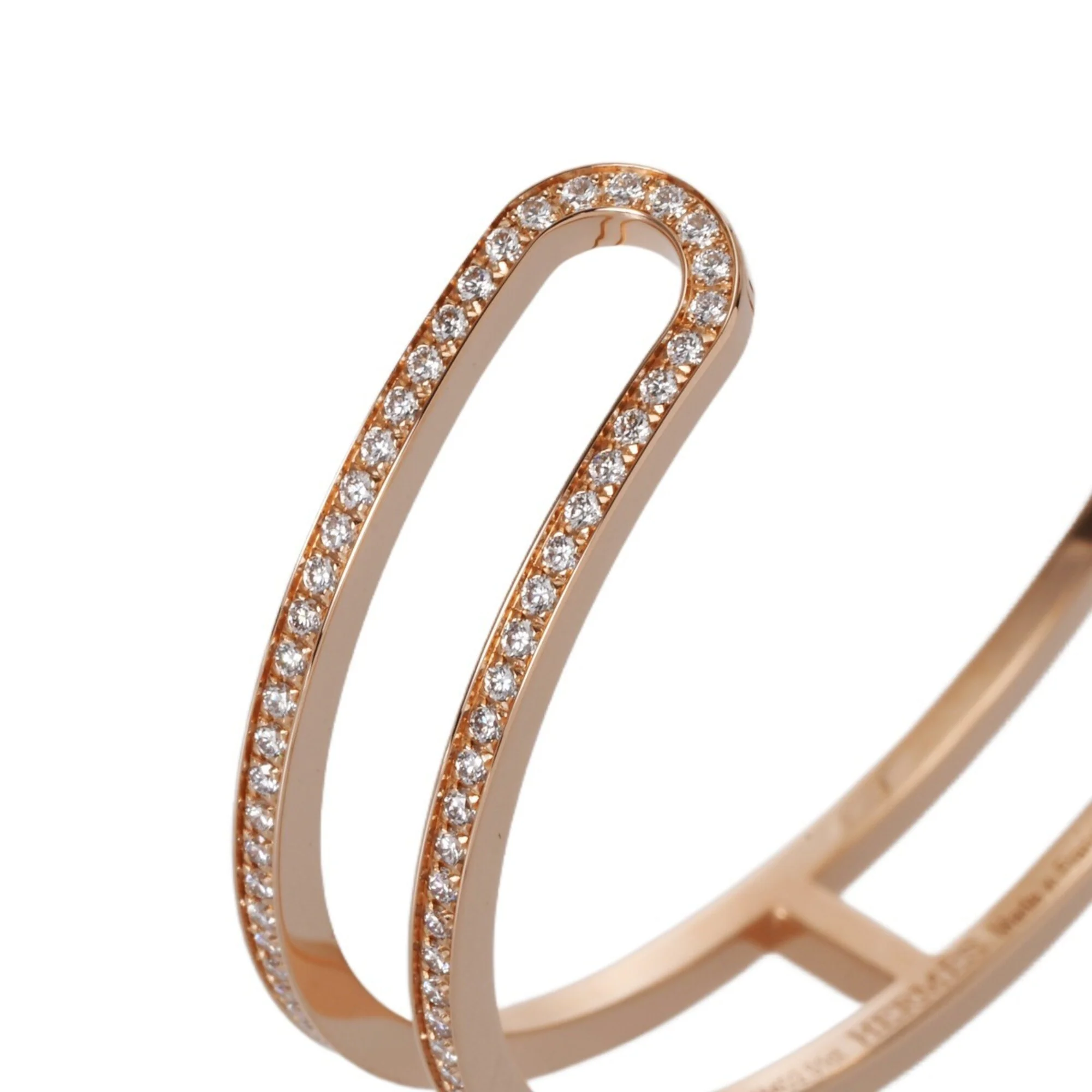 Everchaine d'Ancre Bracelet 18K Rose Gold with Diamond - Image 8