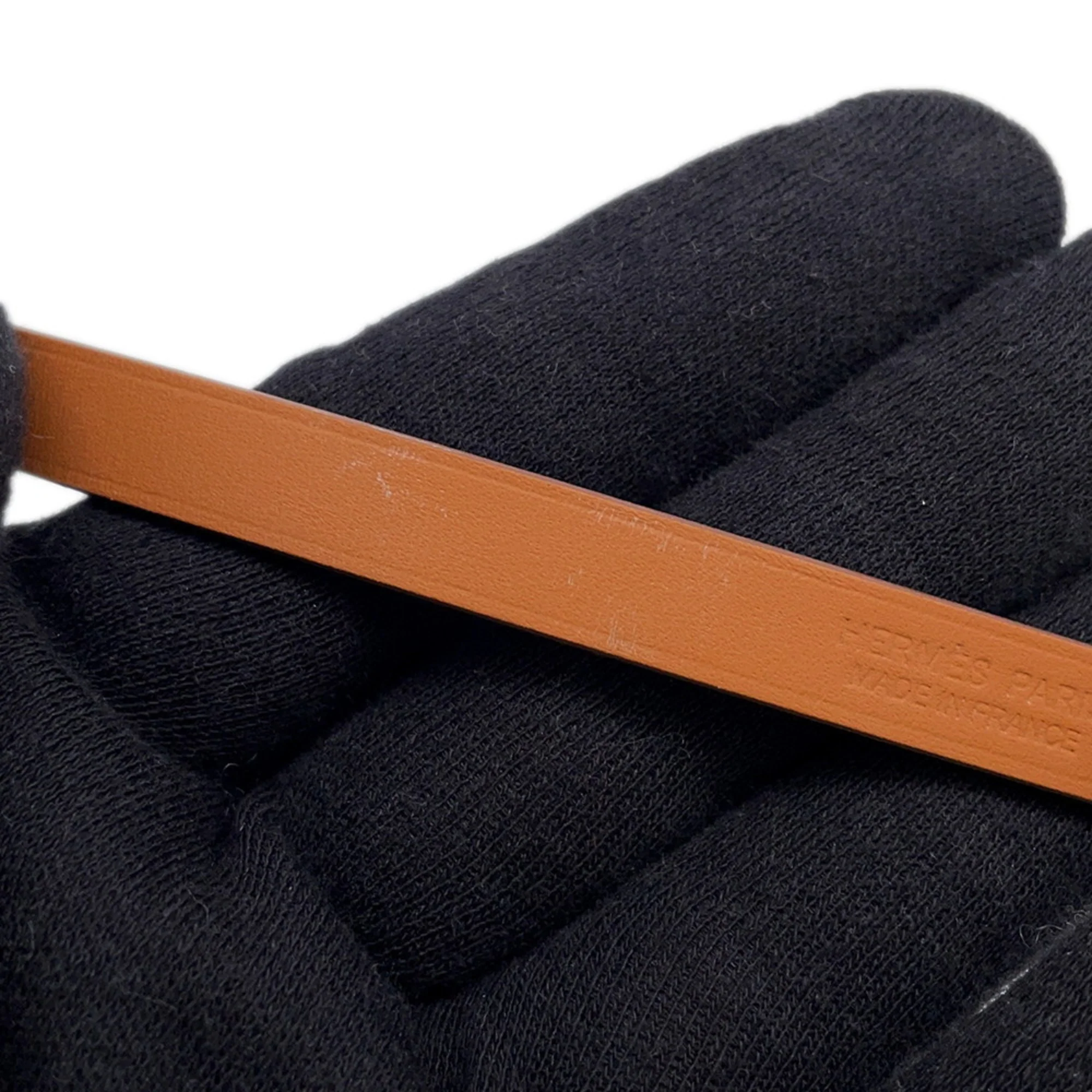 Kelly Double Tour Bracelet Swift Leather Jaune - Image 6