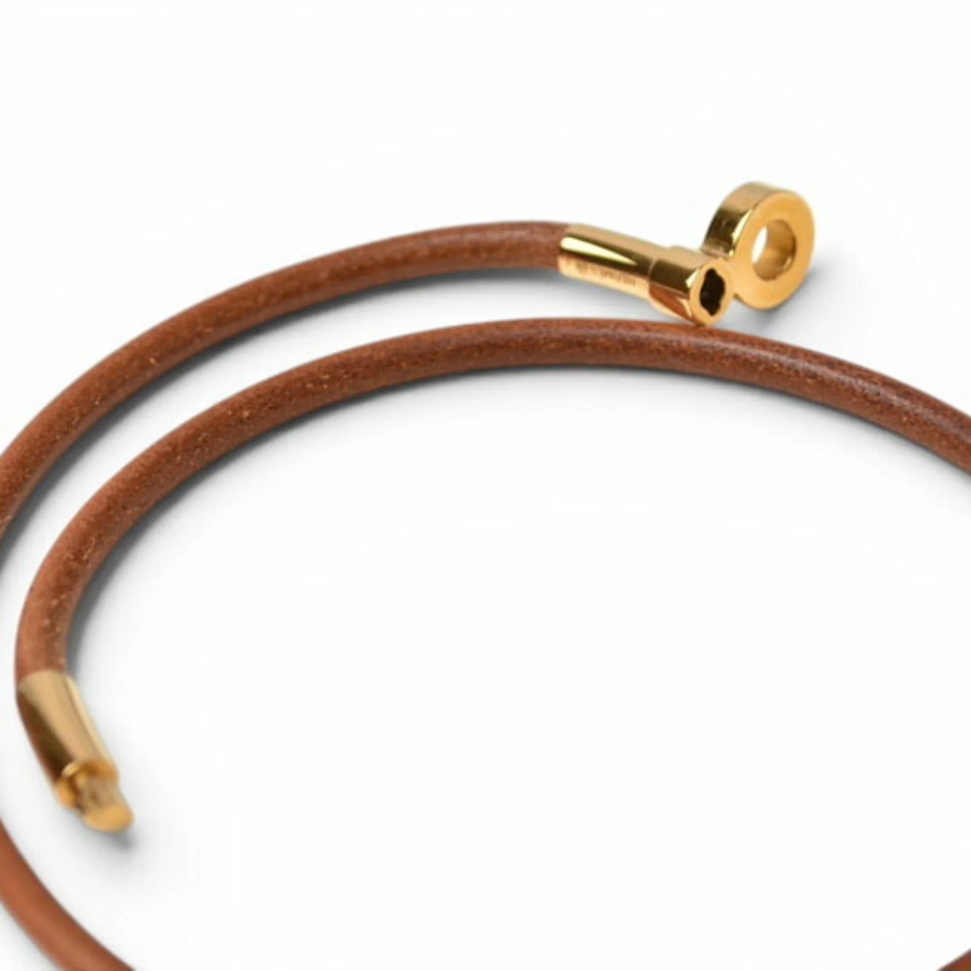 Leather Bracelet Brown - Image 6
