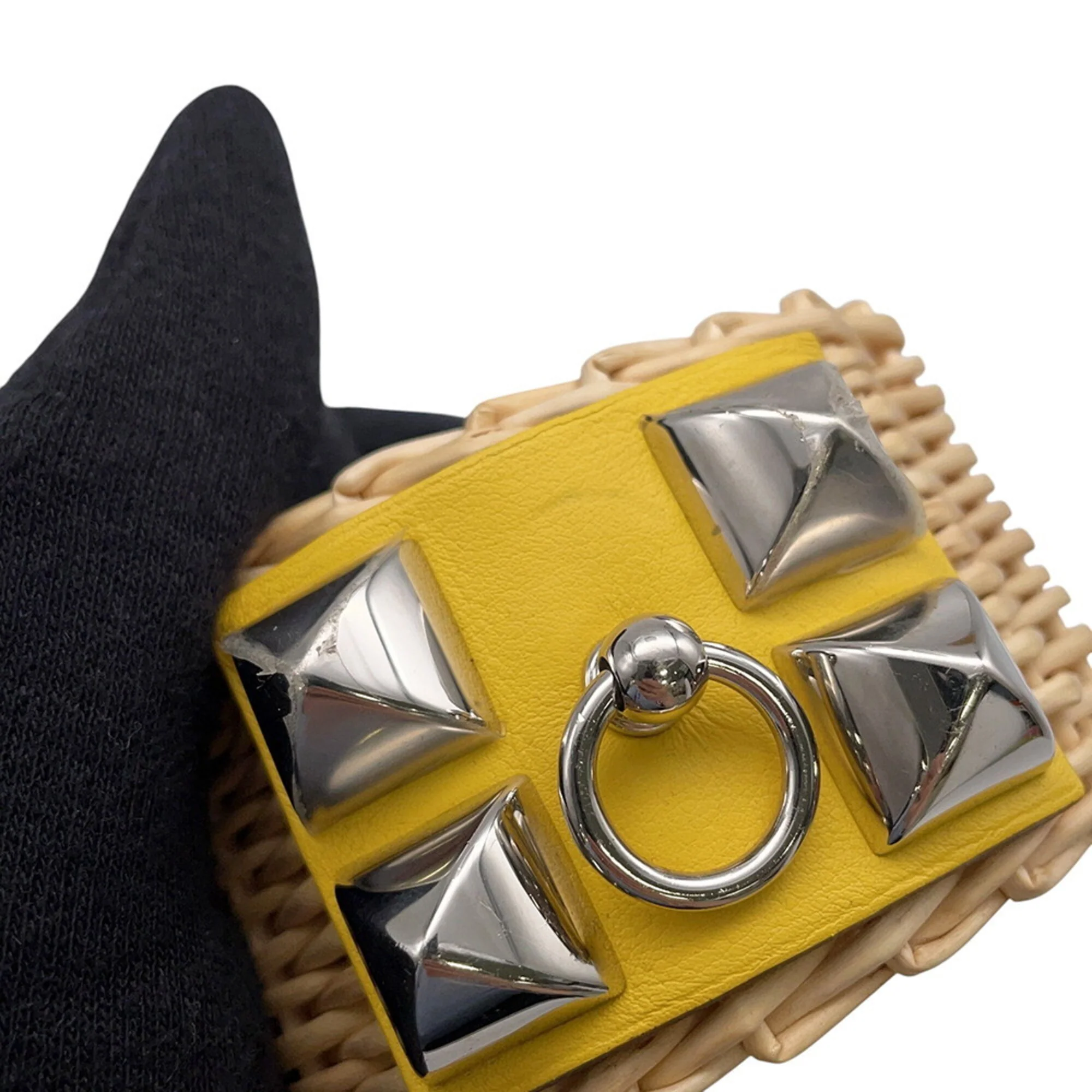 Medor Picnic Bracelet Swift Leather Lime - Image 5