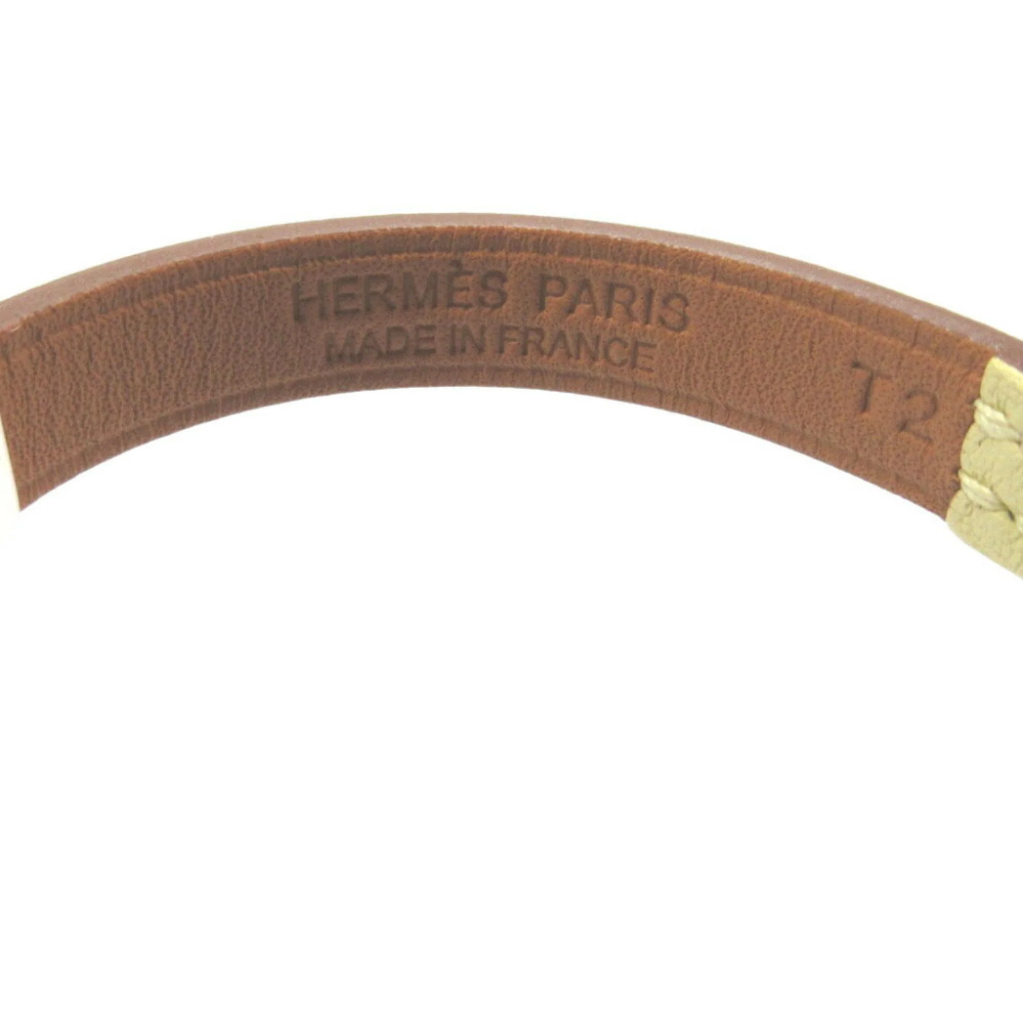 Rival Bracelet Swift Leather Jaune Poussin - Image 4