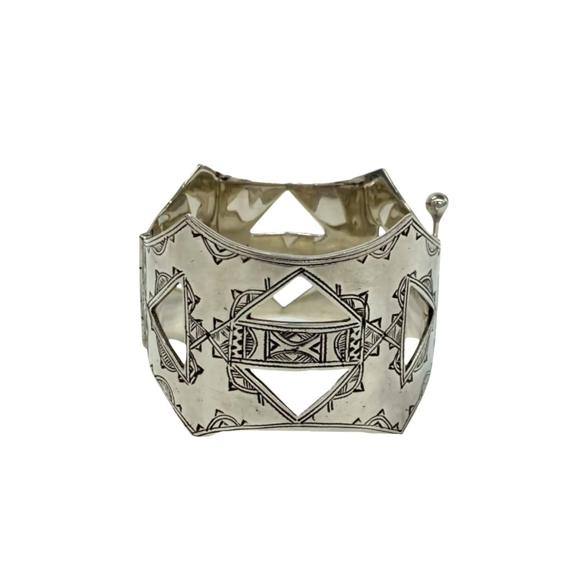 Touareg Charm Bracelet Sterling Silver