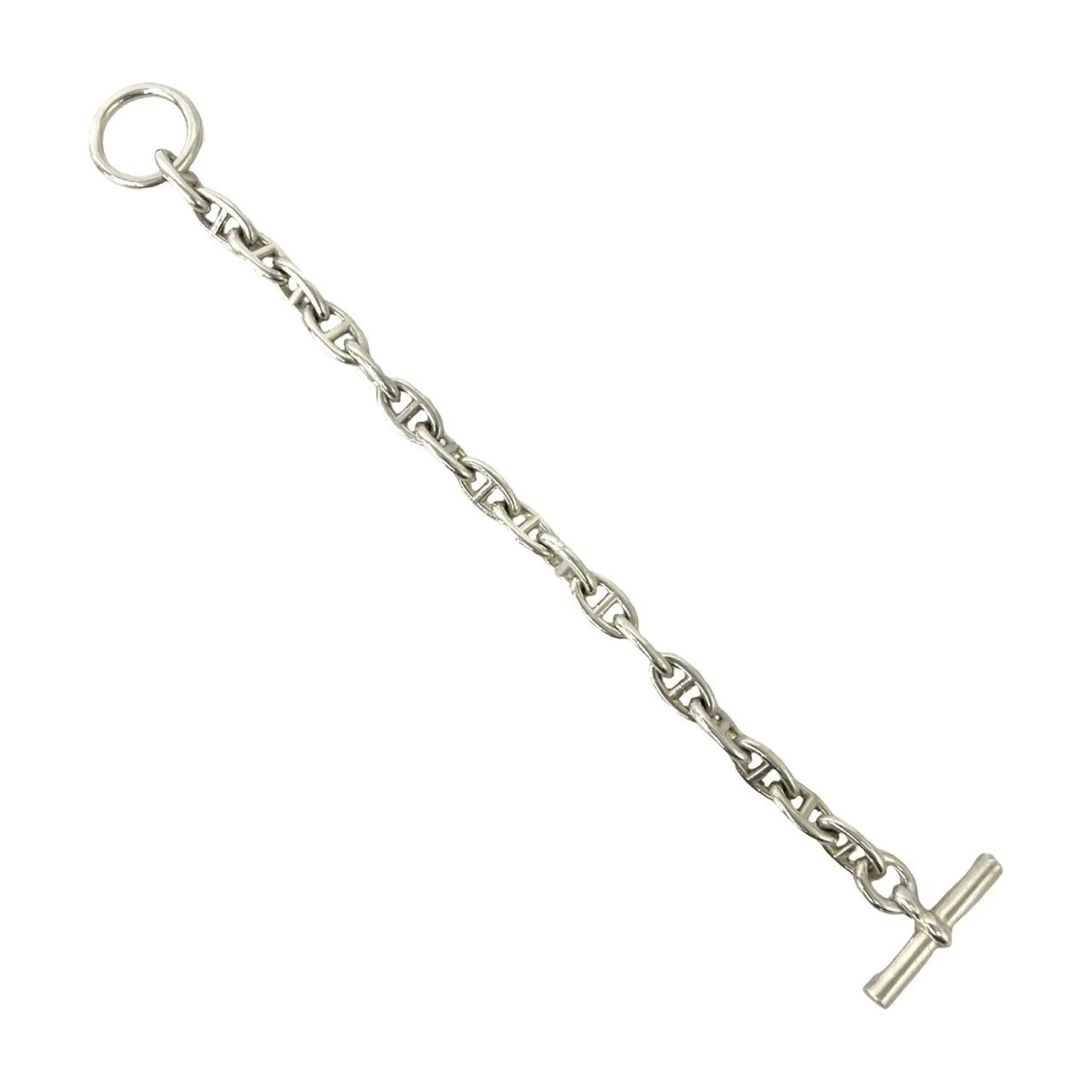 Vintage Chaine d'Ancre Bracelet Sterling Silver Mini - Image 5