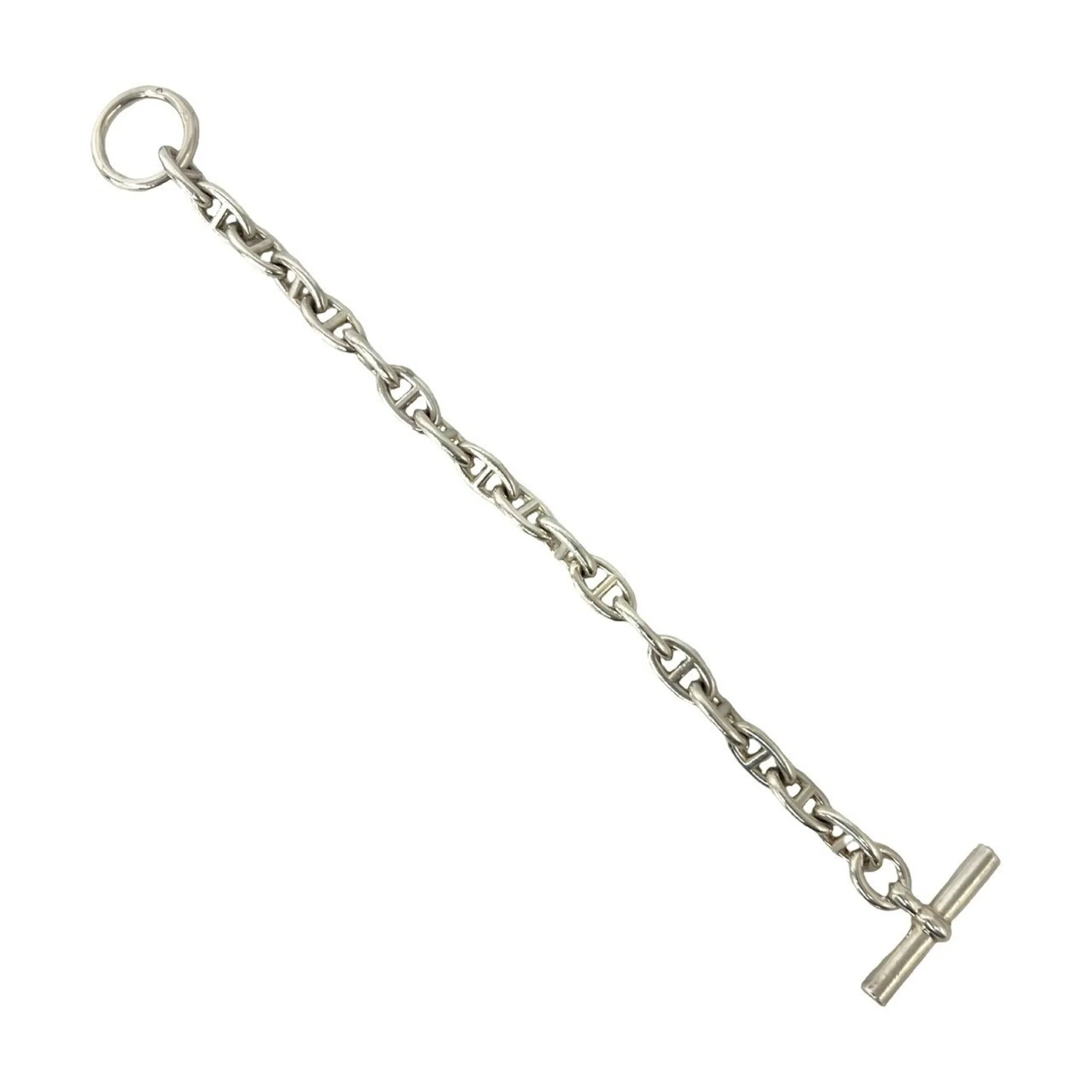 Vintage Chaine d'Ancre Bracelet Sterling Silver Mini - Image 6