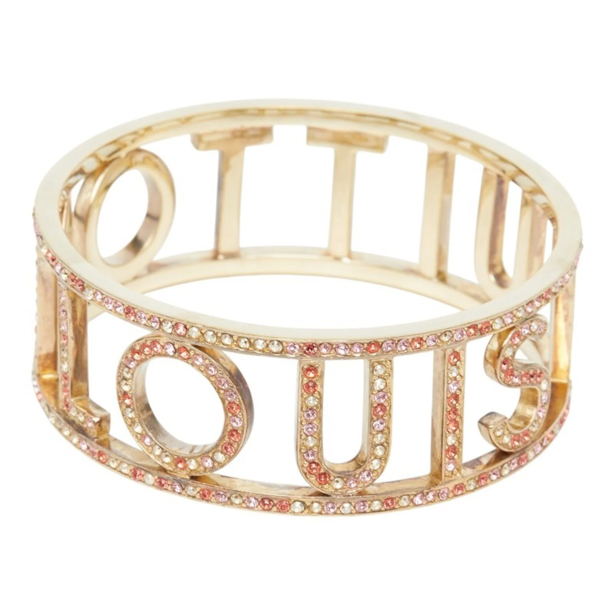 1001 Mille Et Une Bracelet Rhinestone Gold Multi-color