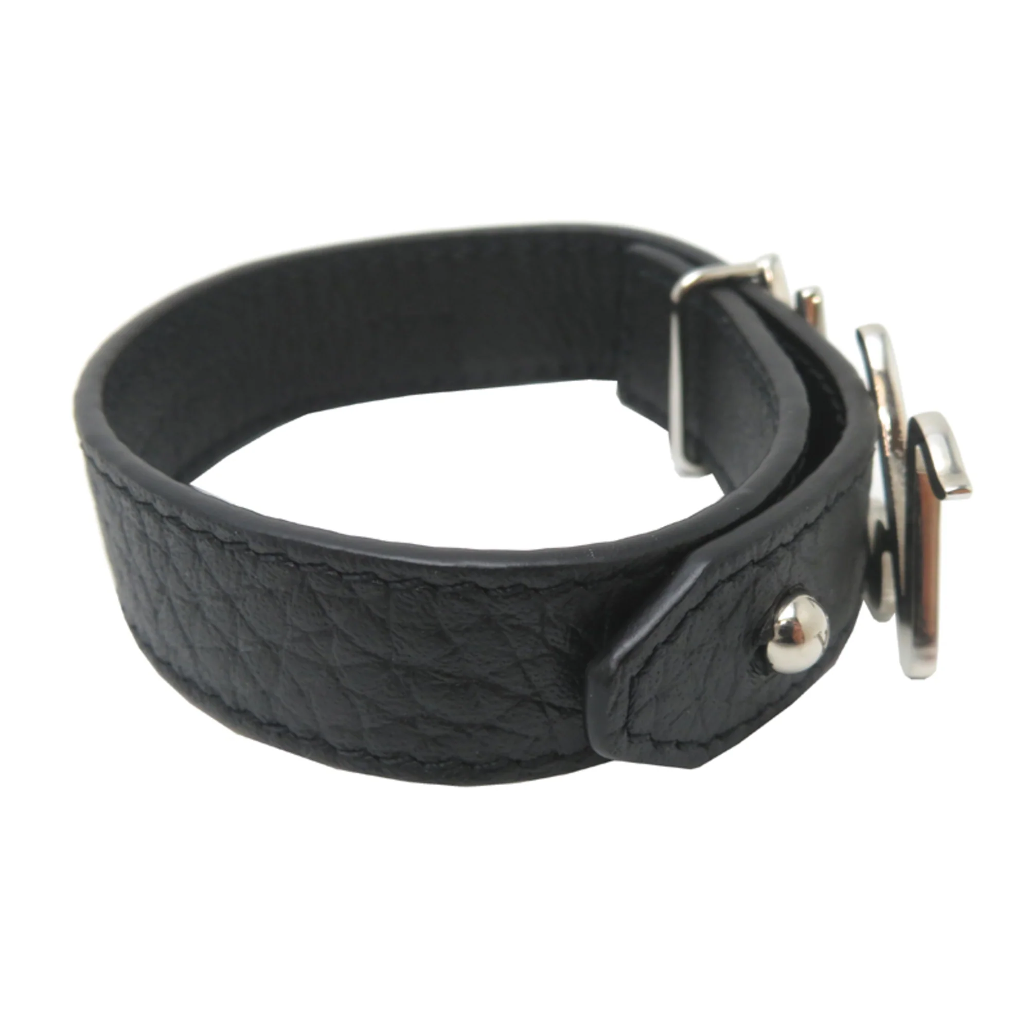Bracelet Leather Black - Image 4
