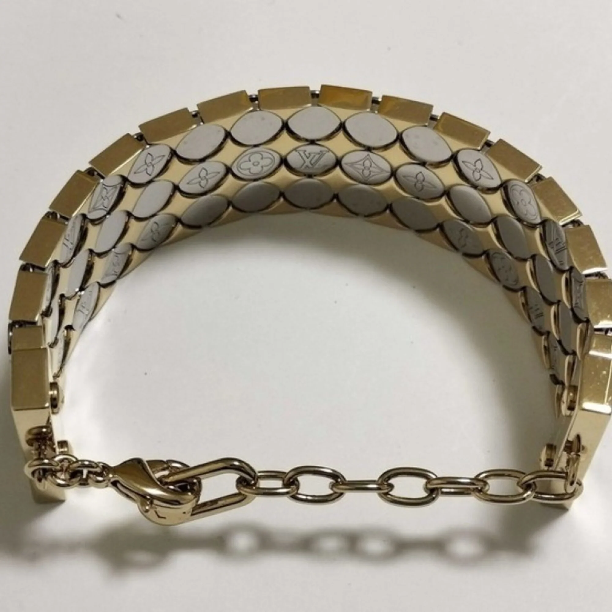 Bracelet Metal Gold and Silver - Image 5