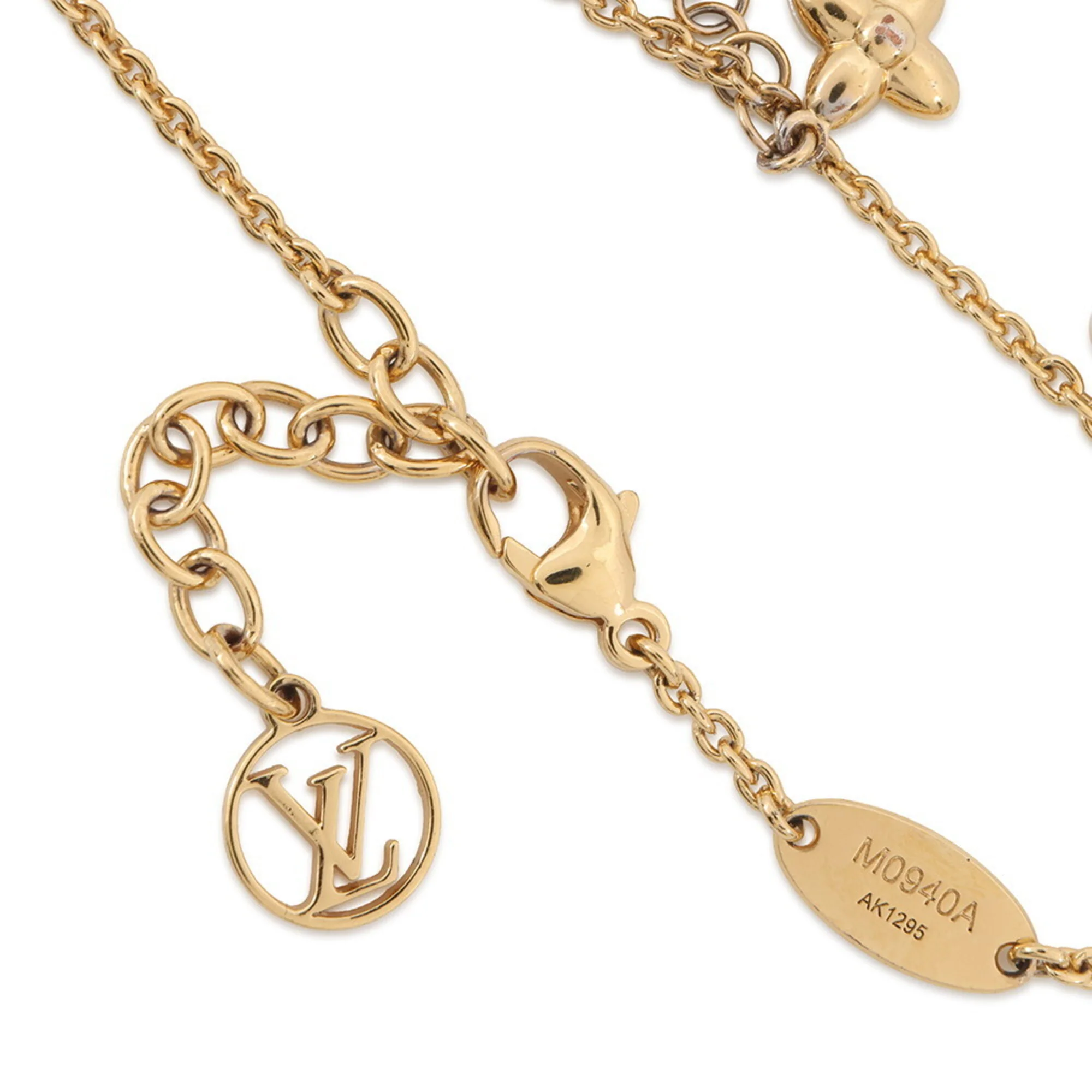 Bracelet Metal Gold with Artificial Pearl - Image 5