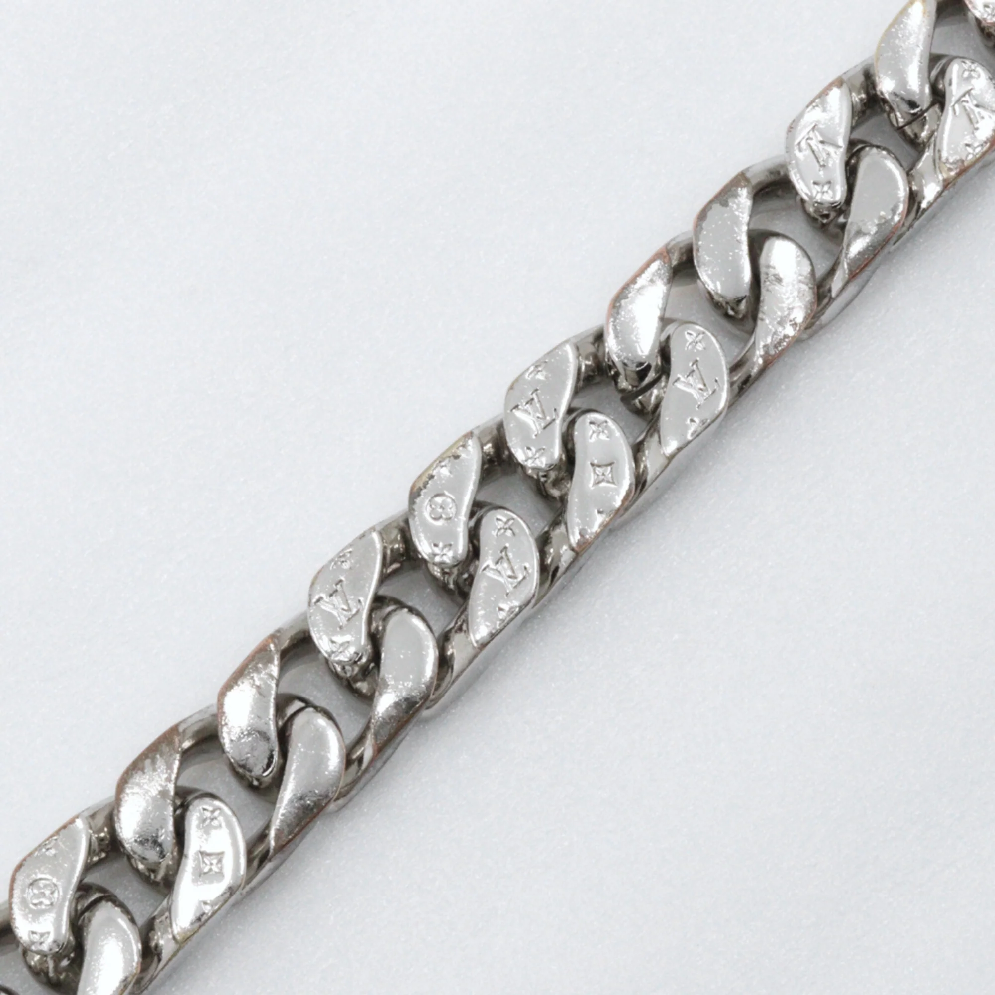 Chain Links Bracelet Metal Silver - Image 4