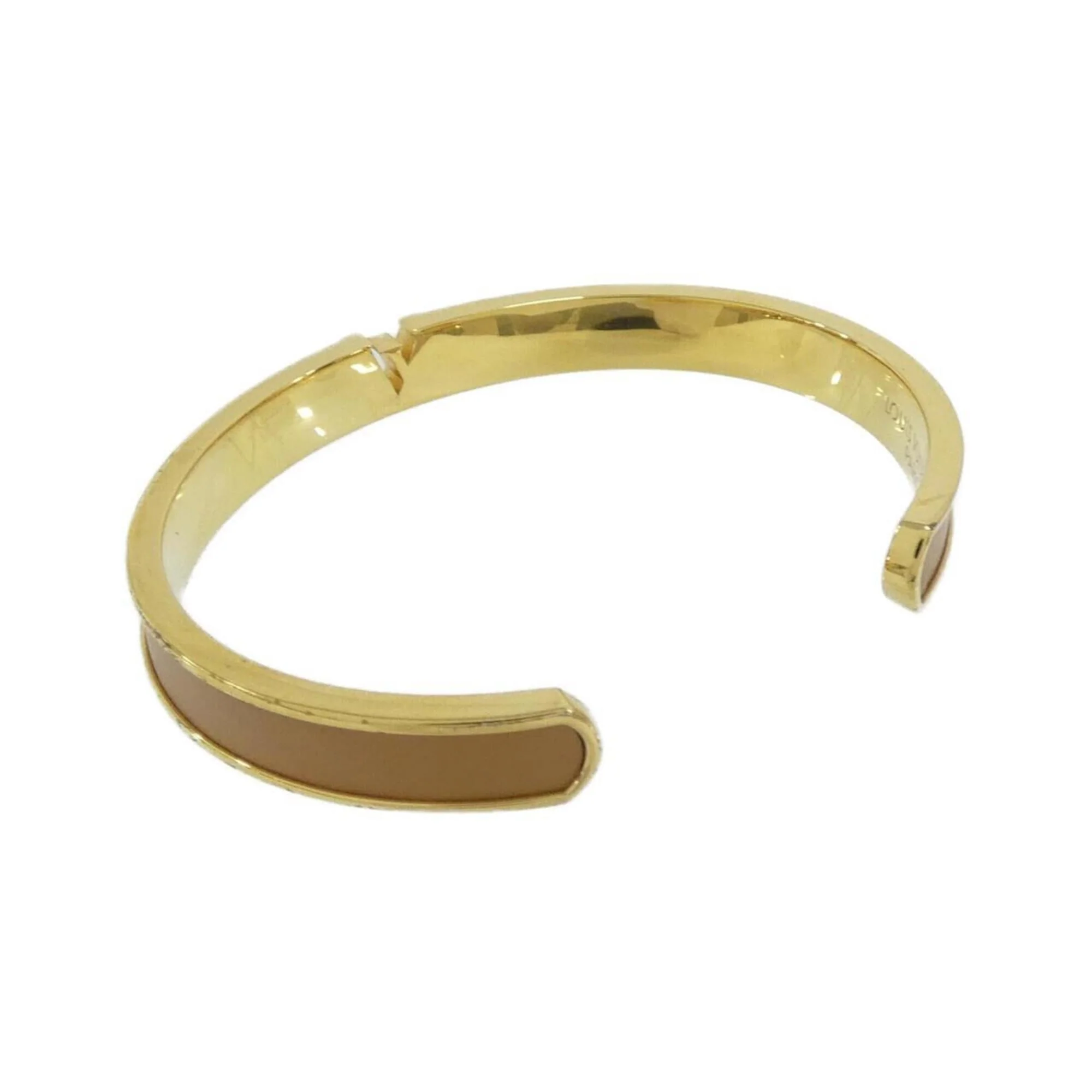 Initials Bracelet Gold Marron - Image 2