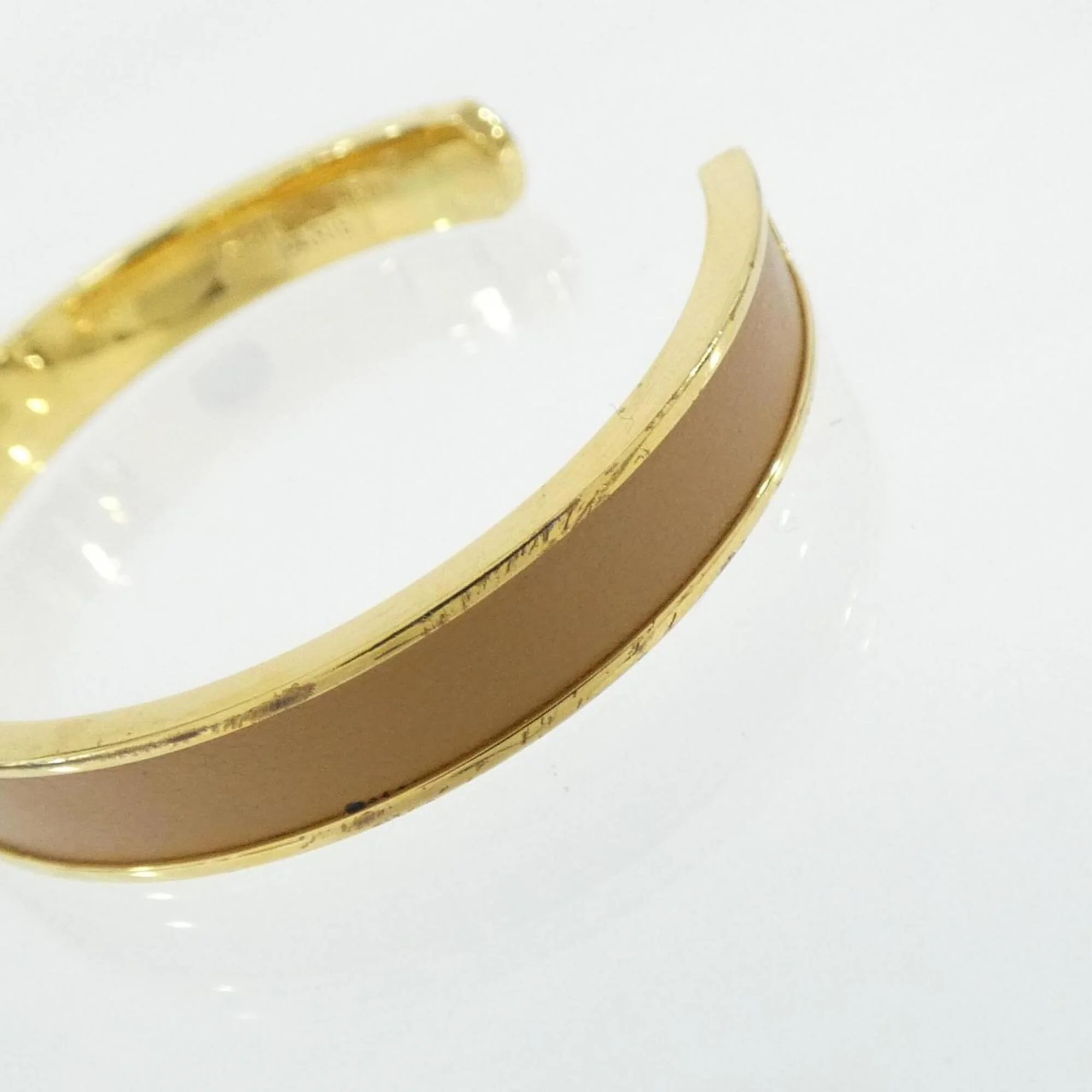 Initials Bracelet Gold Marron - Image 3
