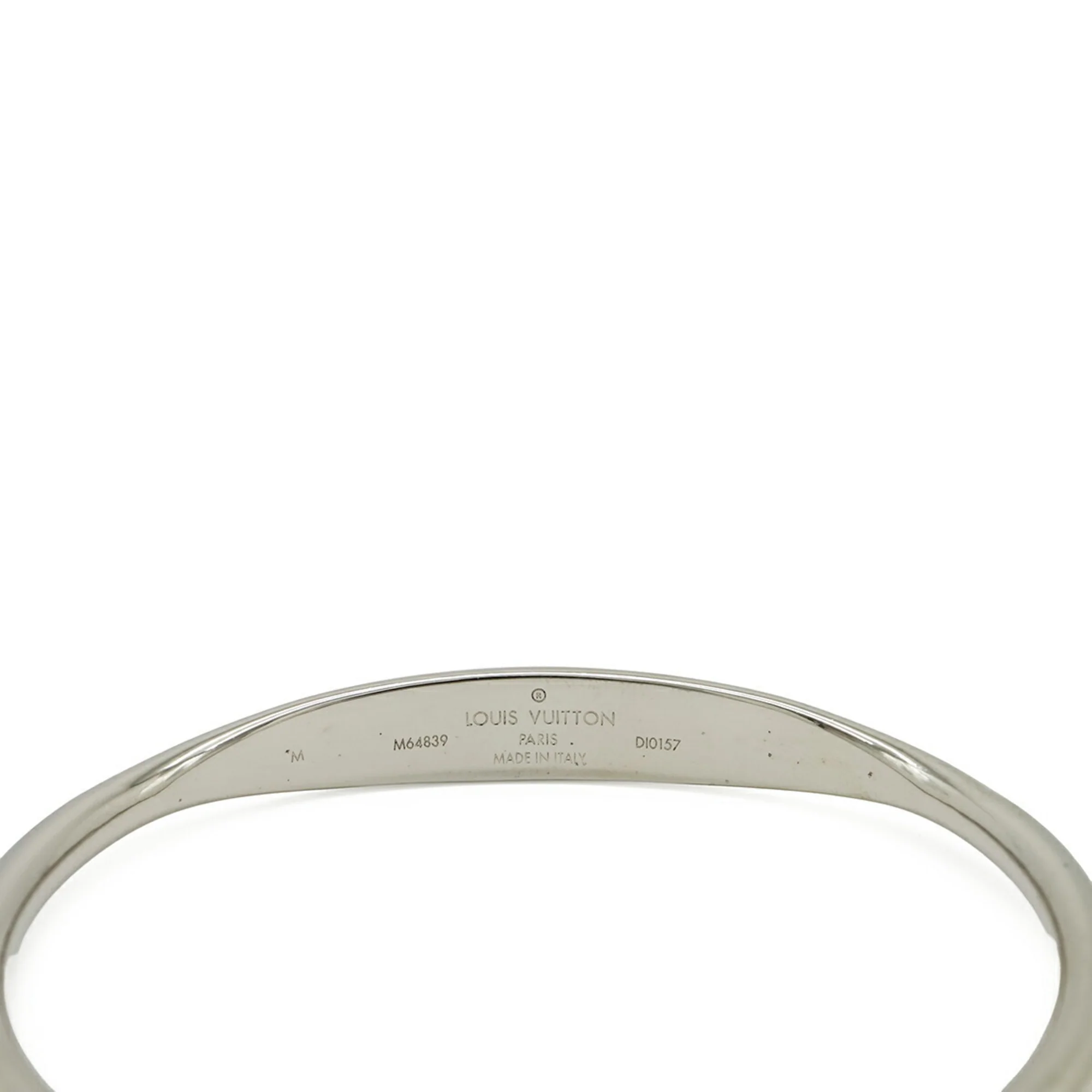 Jonc Monogram Bracelet Metal Silver - Image 5