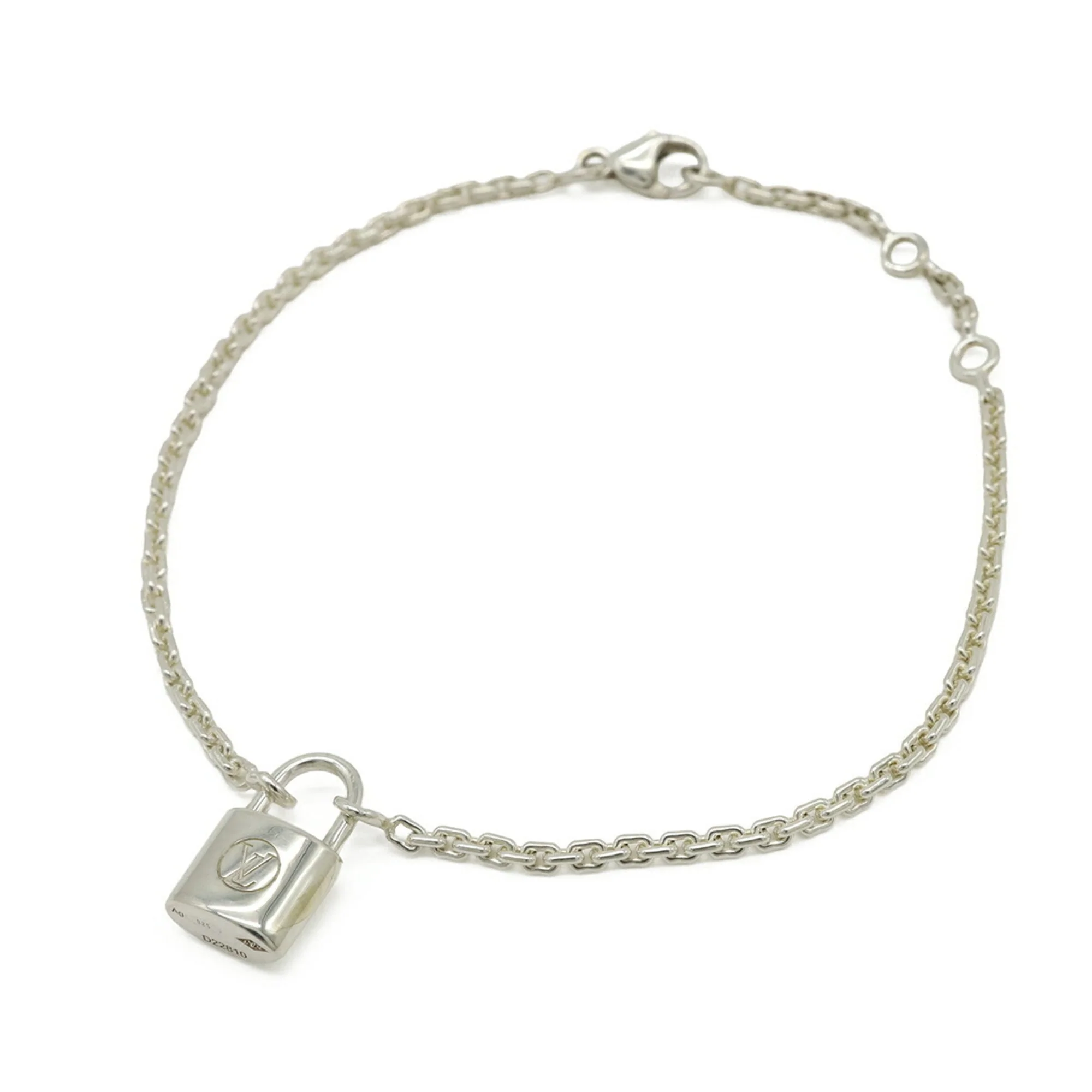 Lockit Padlock Cadena Bracelet Sterling Silver