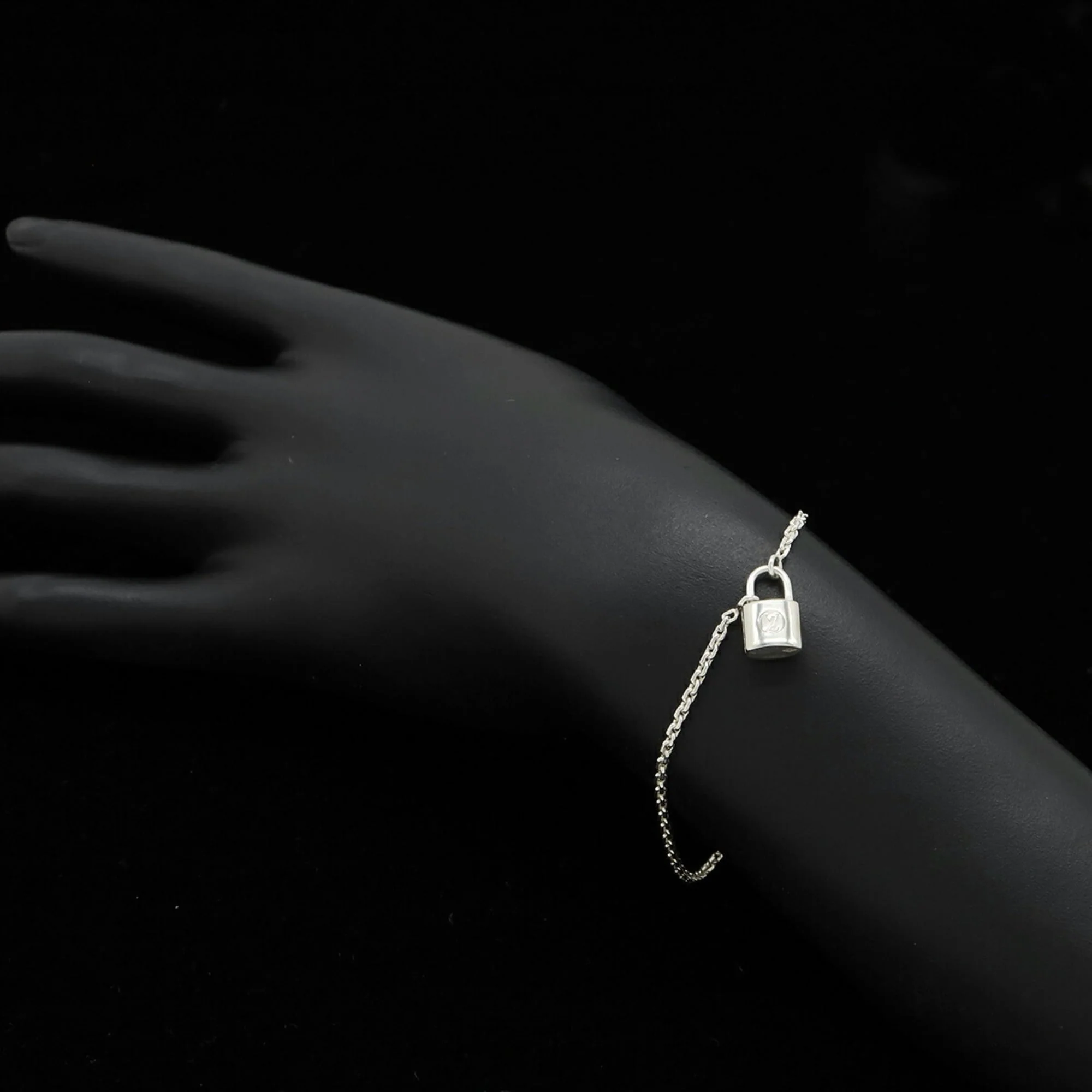 Lockit Padlock Cadena Bracelet Sterling Silver - Image 6