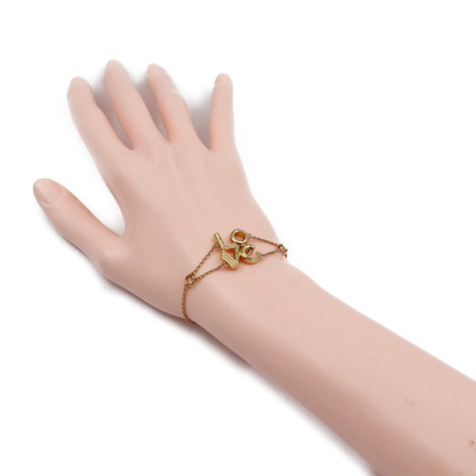 Love Bracelet Metal Gold - Image 7