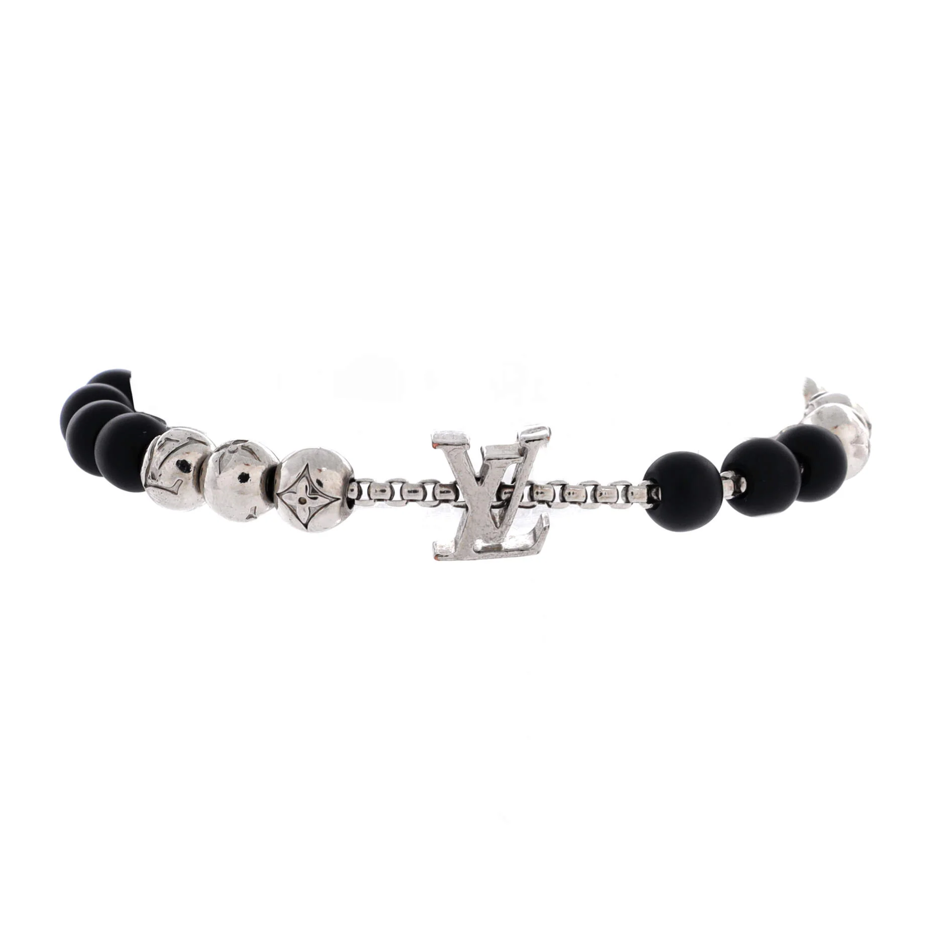 Monogram Beads Bracelet Metal