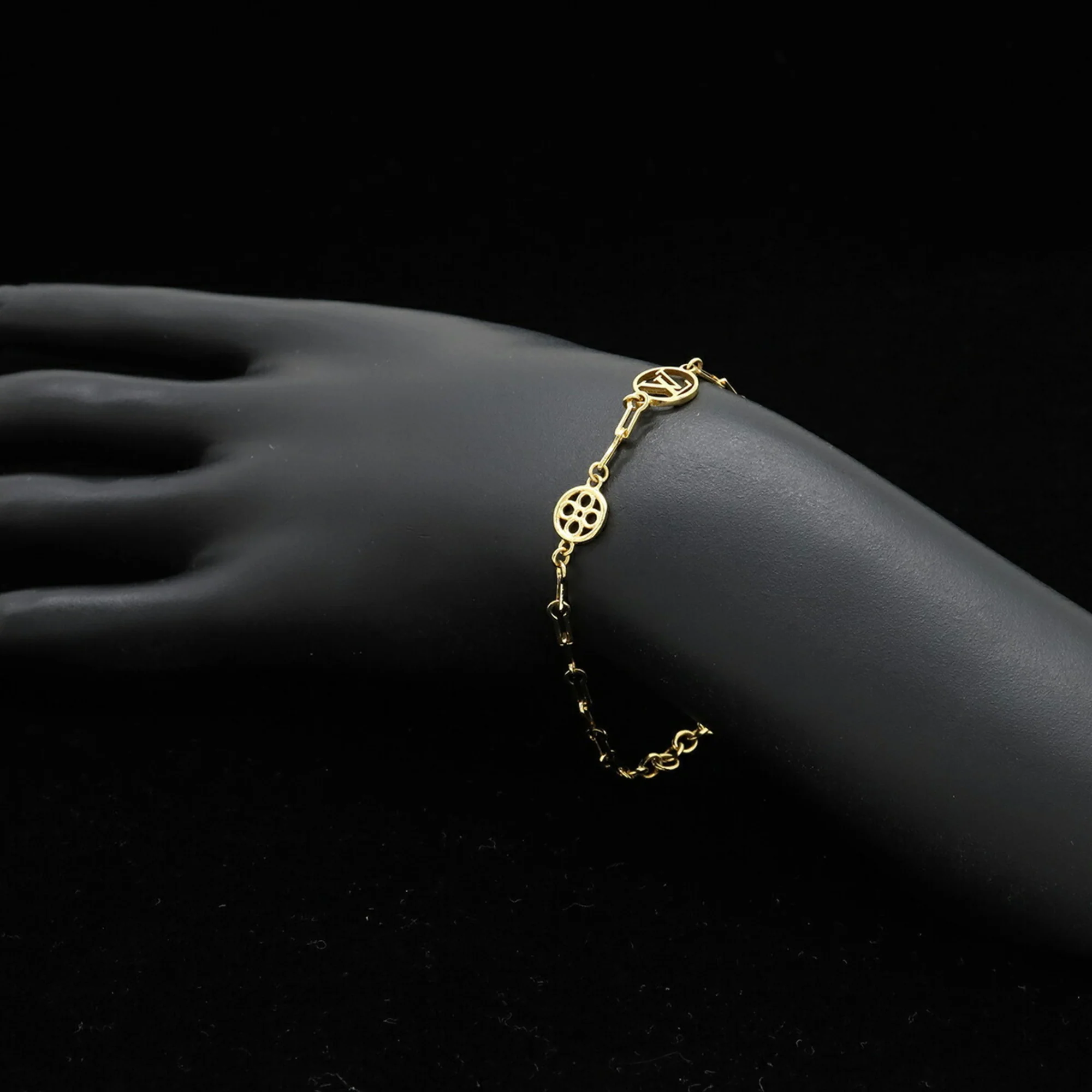 Monogram Bracelet Gold - Image 6