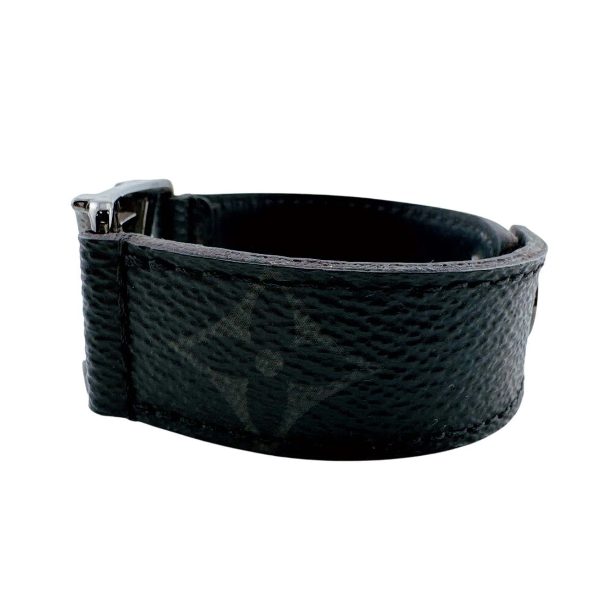Monogram Bracelet Leather Brown - Image 3