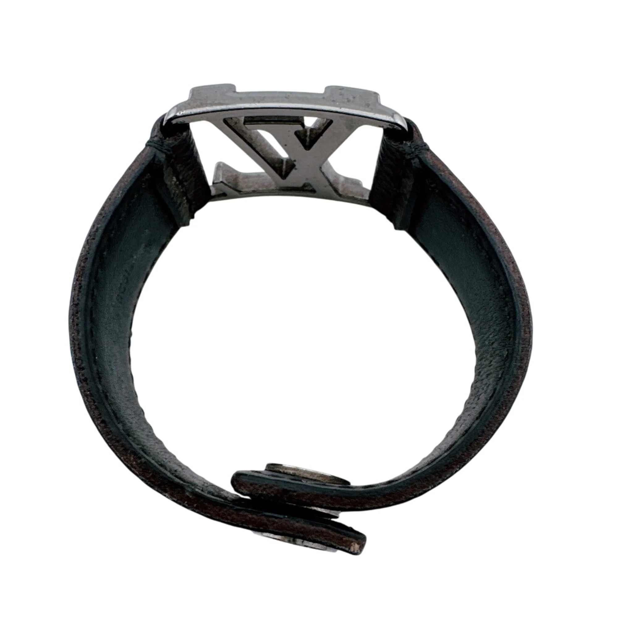 Monogram Bracelet Leather Brown - Image 5