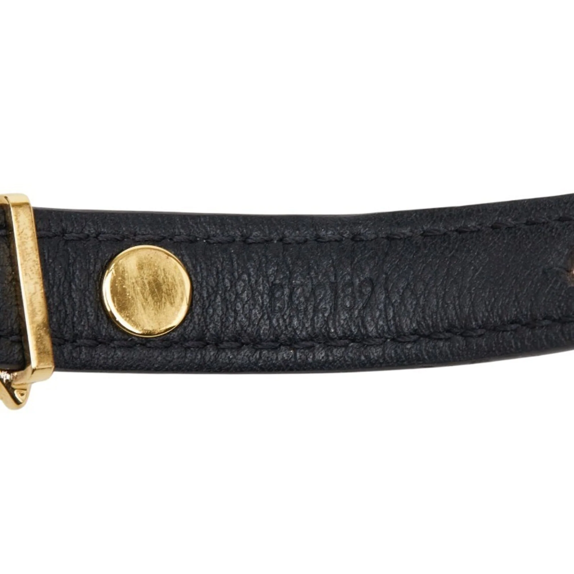 Monogram Bracelet Leather Brown - Image 5