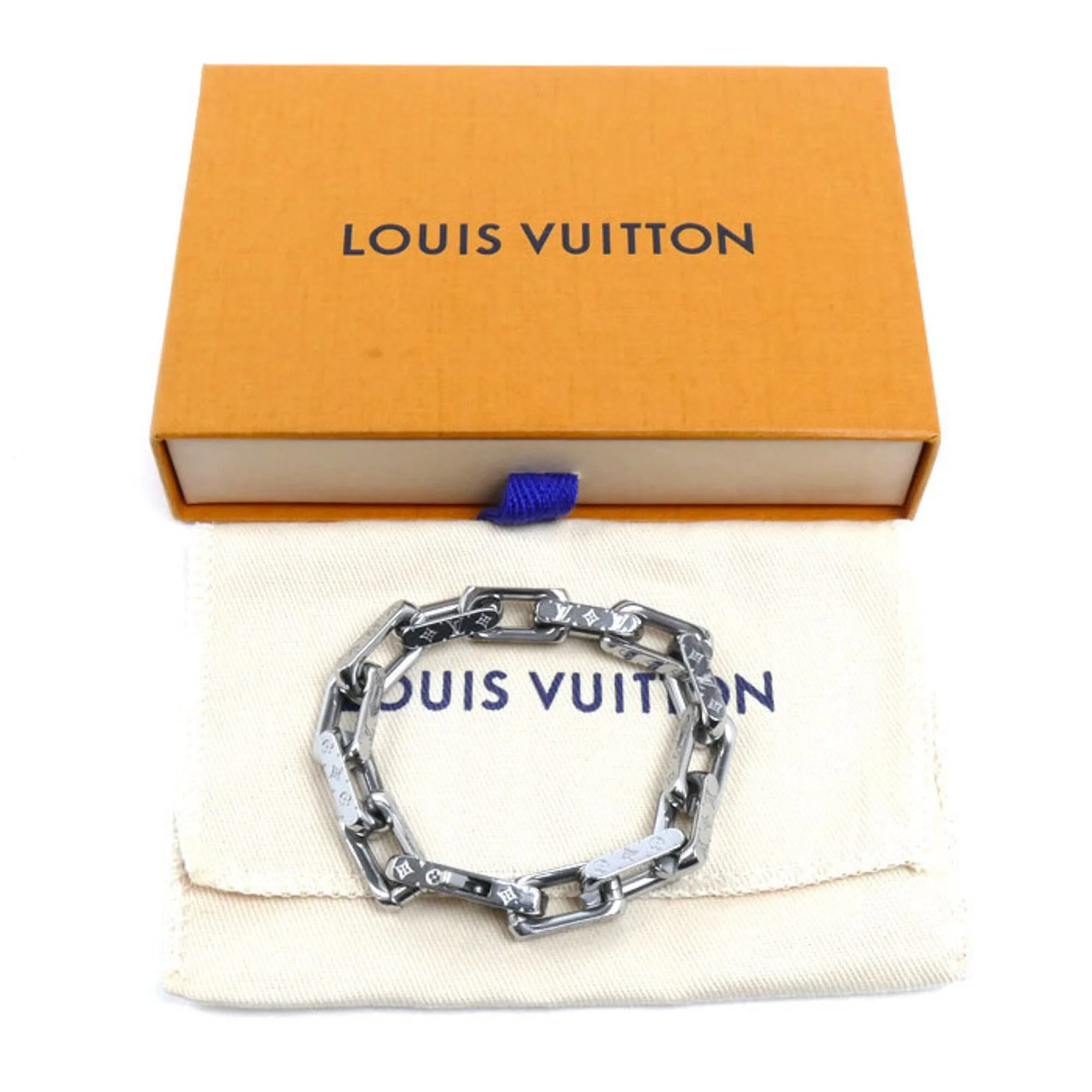 Monogram Bracelet Metal Silver - Image 6