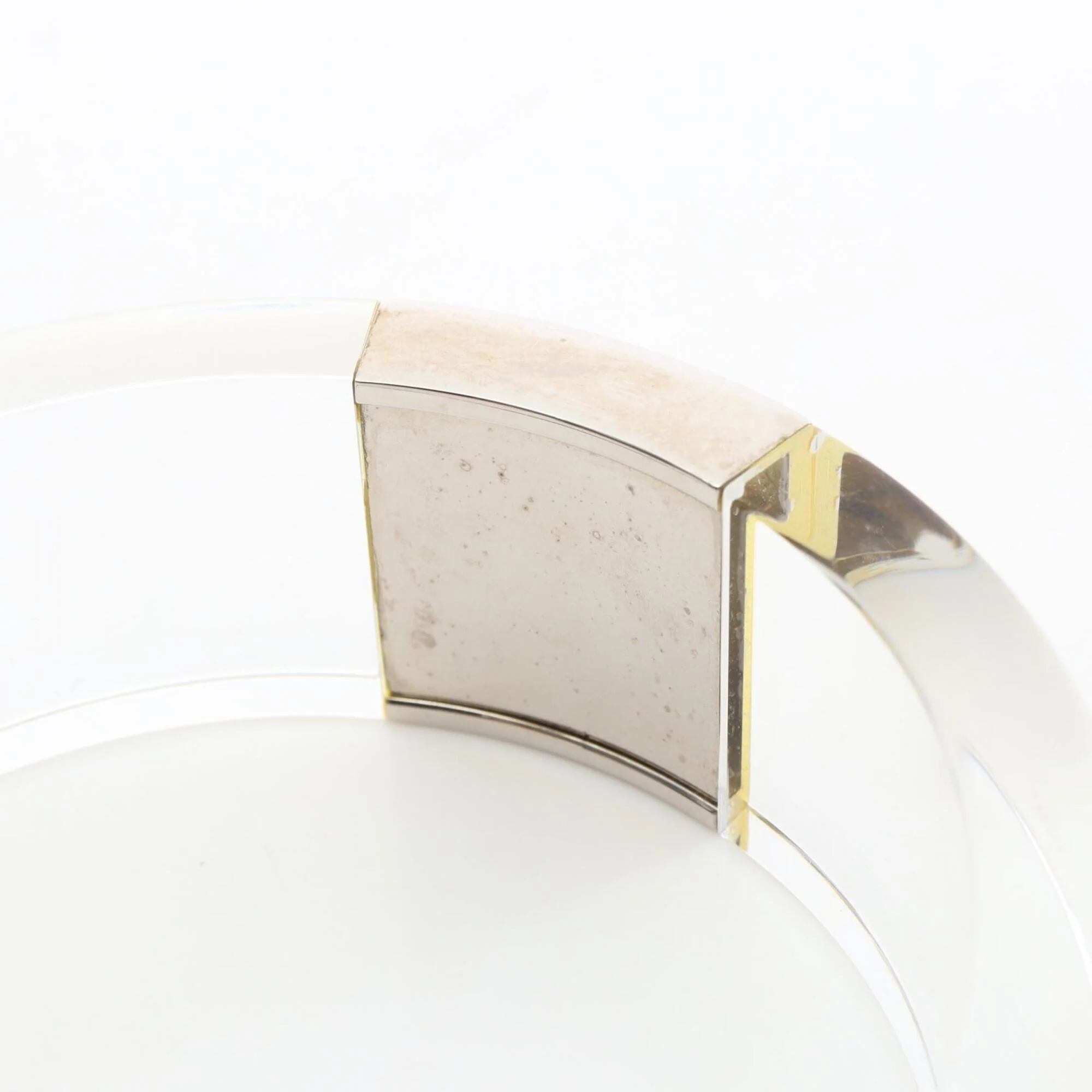 Nightclubber MM Bangle Plastic and Stainless Steel Bracelet - Image 5