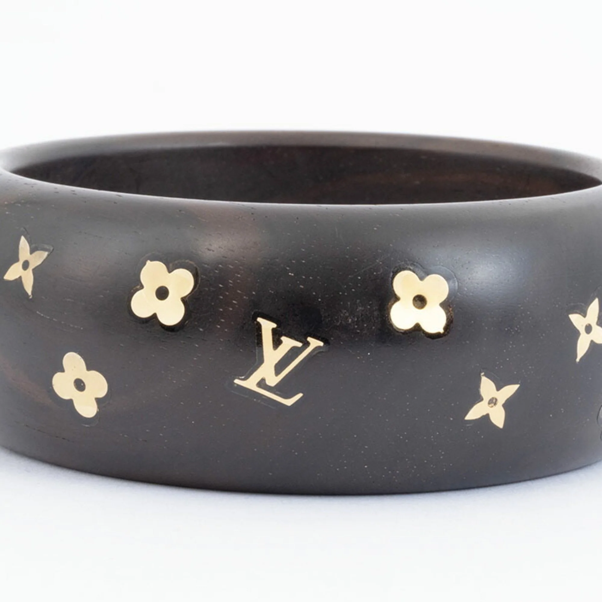 Sylvania Bangle Wood Dark Brown Bracelet - Image 2