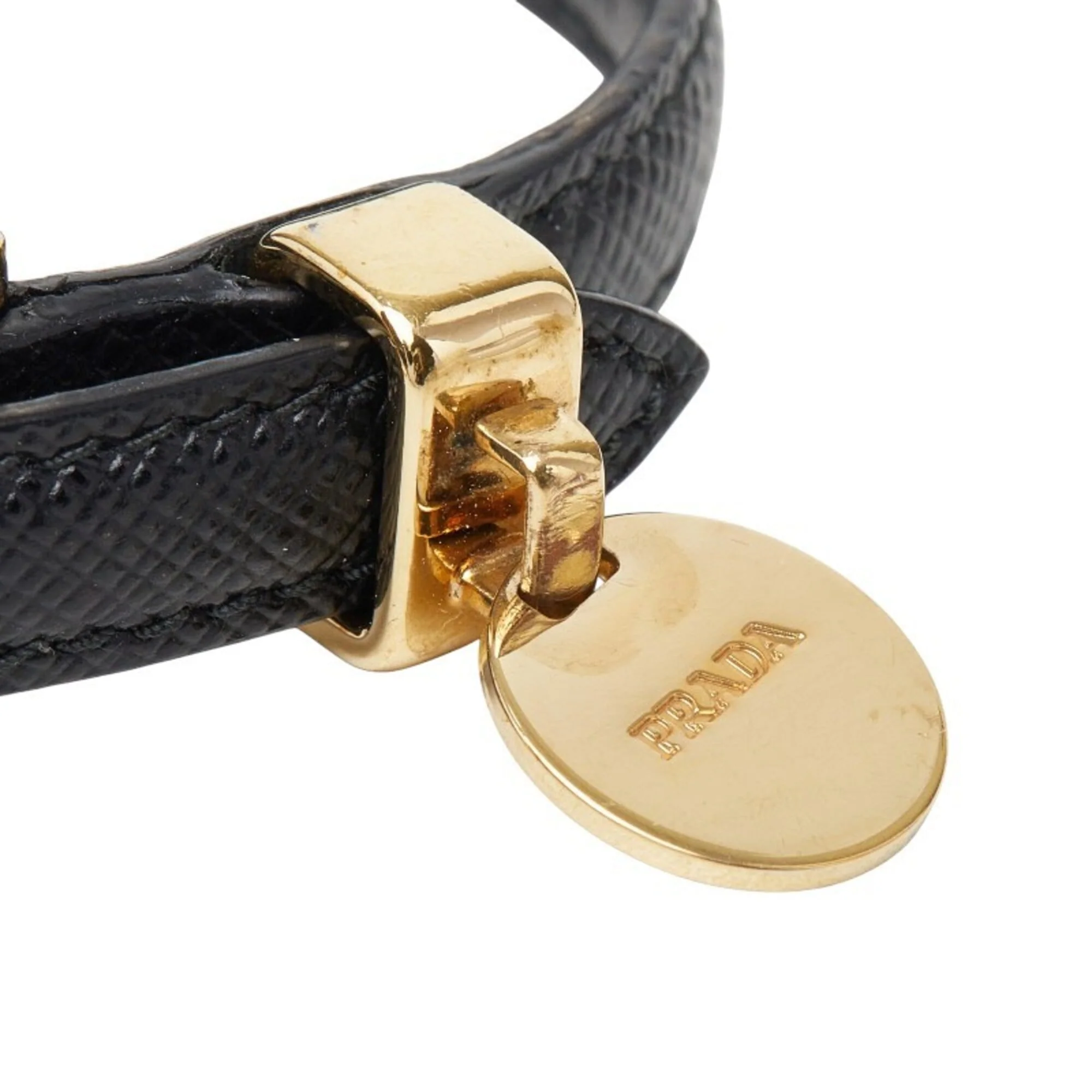 Bracelet Gold and Leather Small - Image 3
