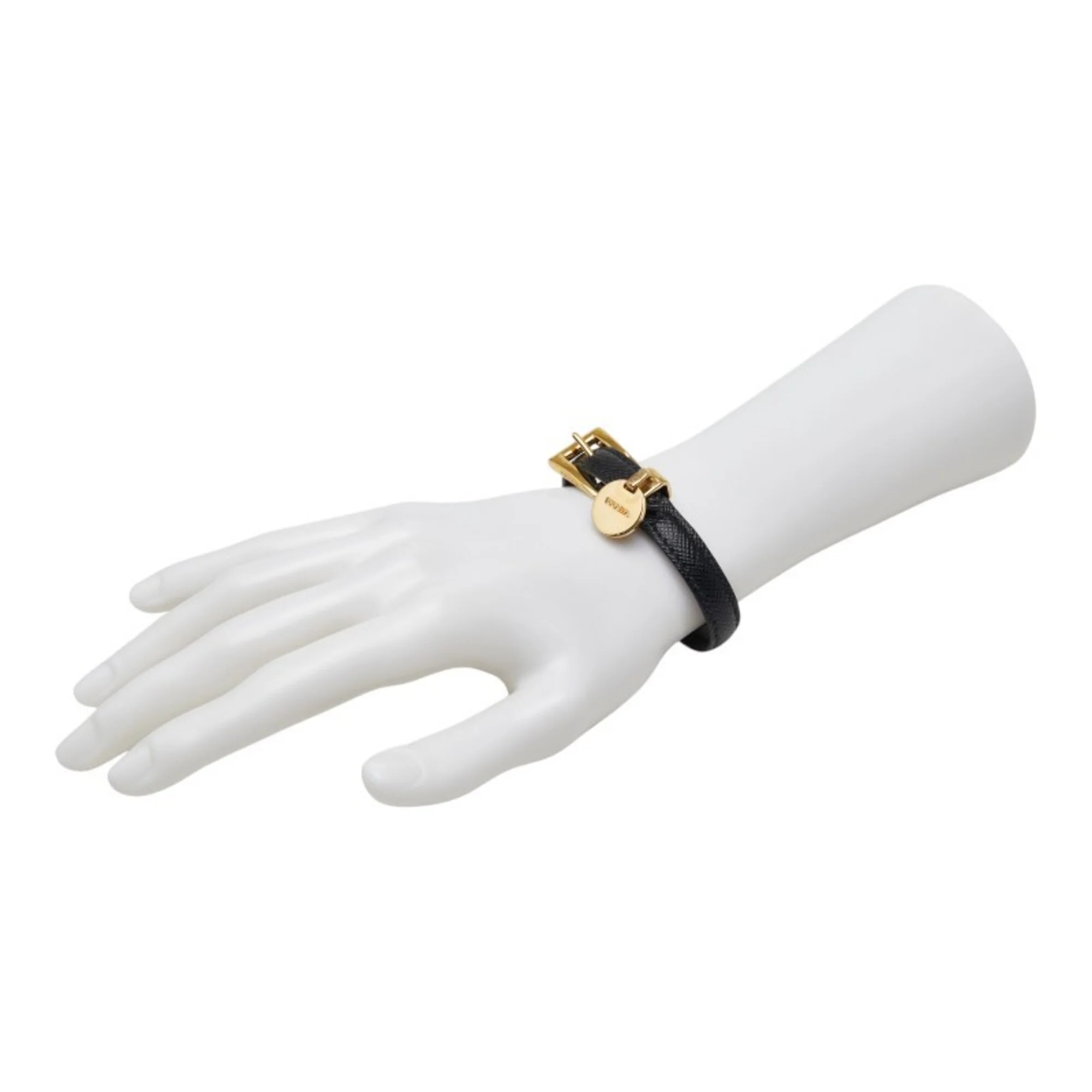 Bracelet Gold and Leather Small - Image 6