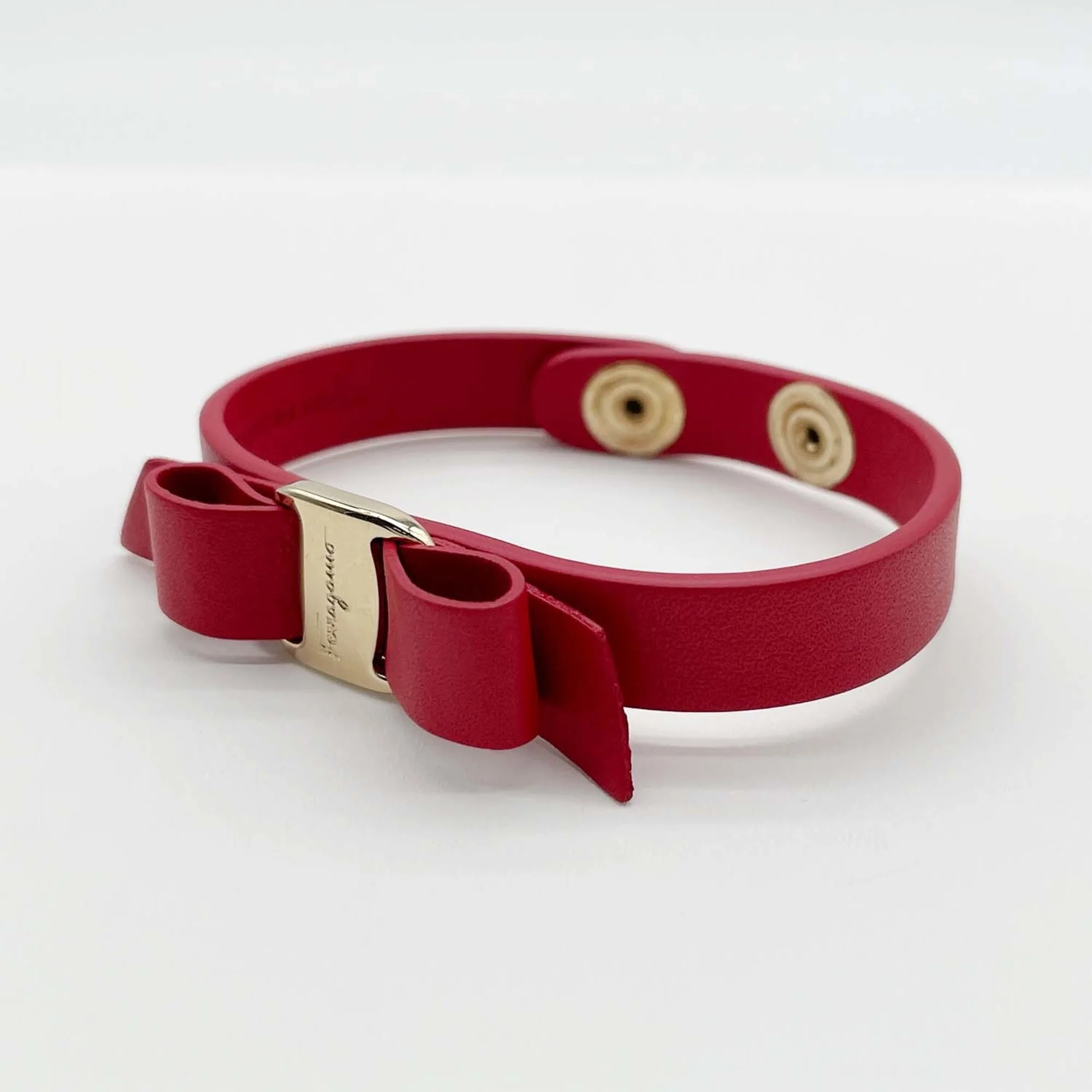 Bracelet Leather Red - Image 3