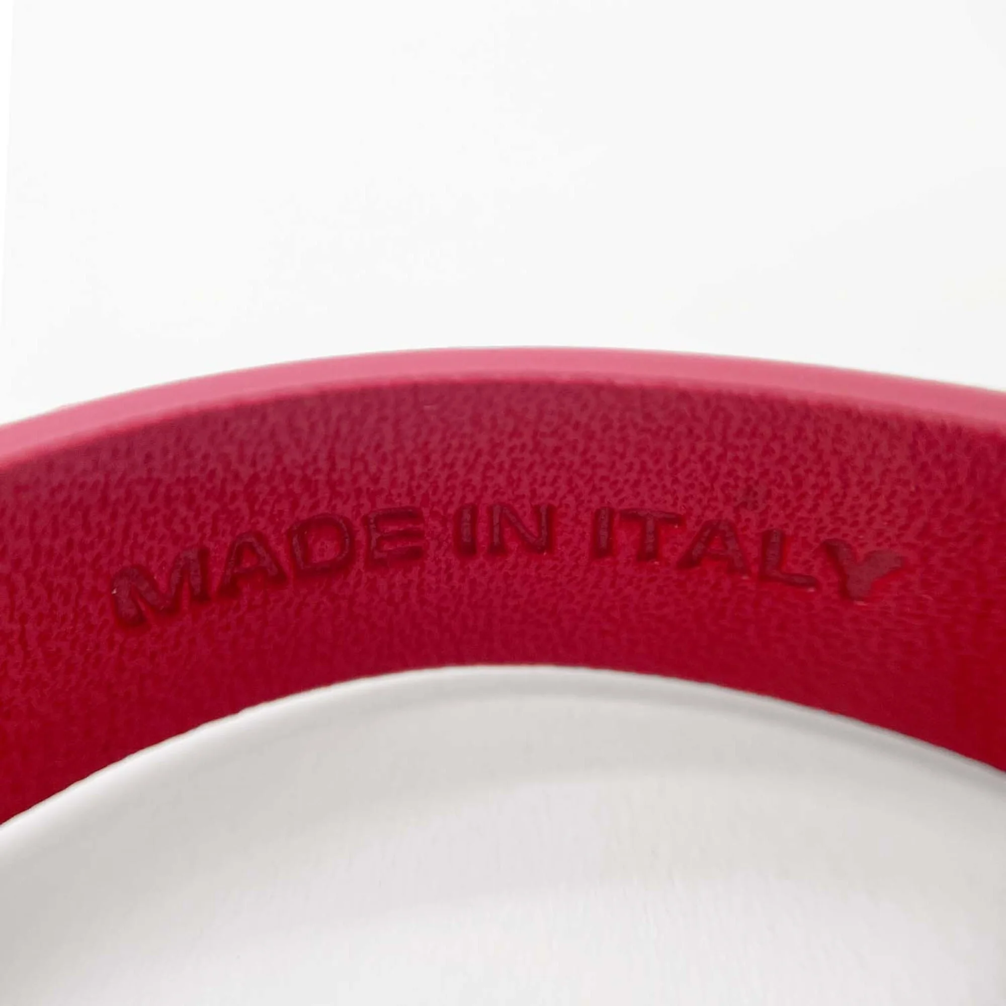 Bracelet Leather Red - Image 6
