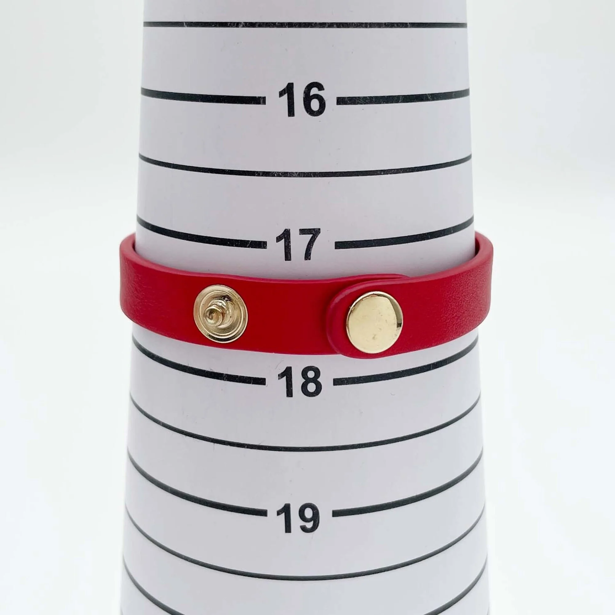 Bracelet Leather Red - Image 8