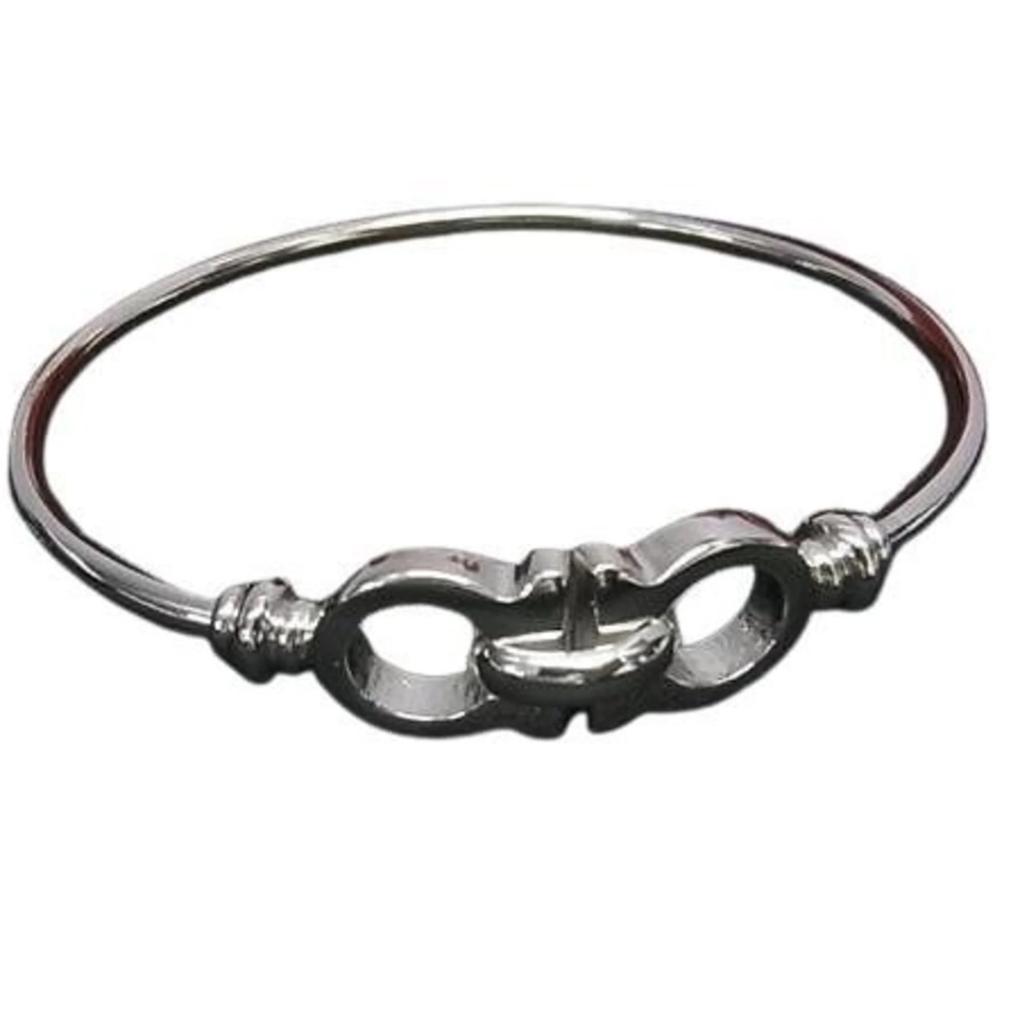 Gancini Bracelet Metal Silver