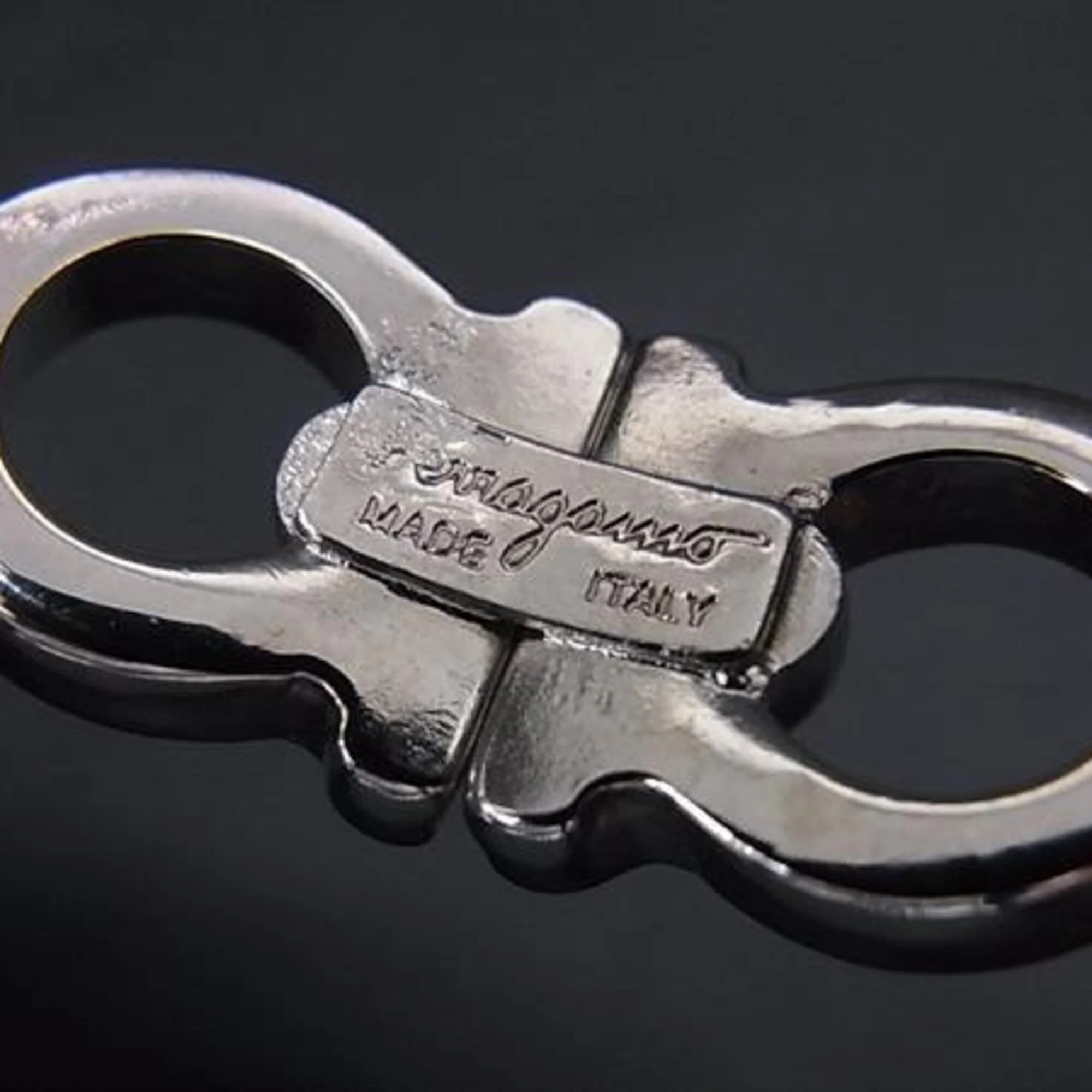 Gancini Bracelet Metal Silver - Image 3