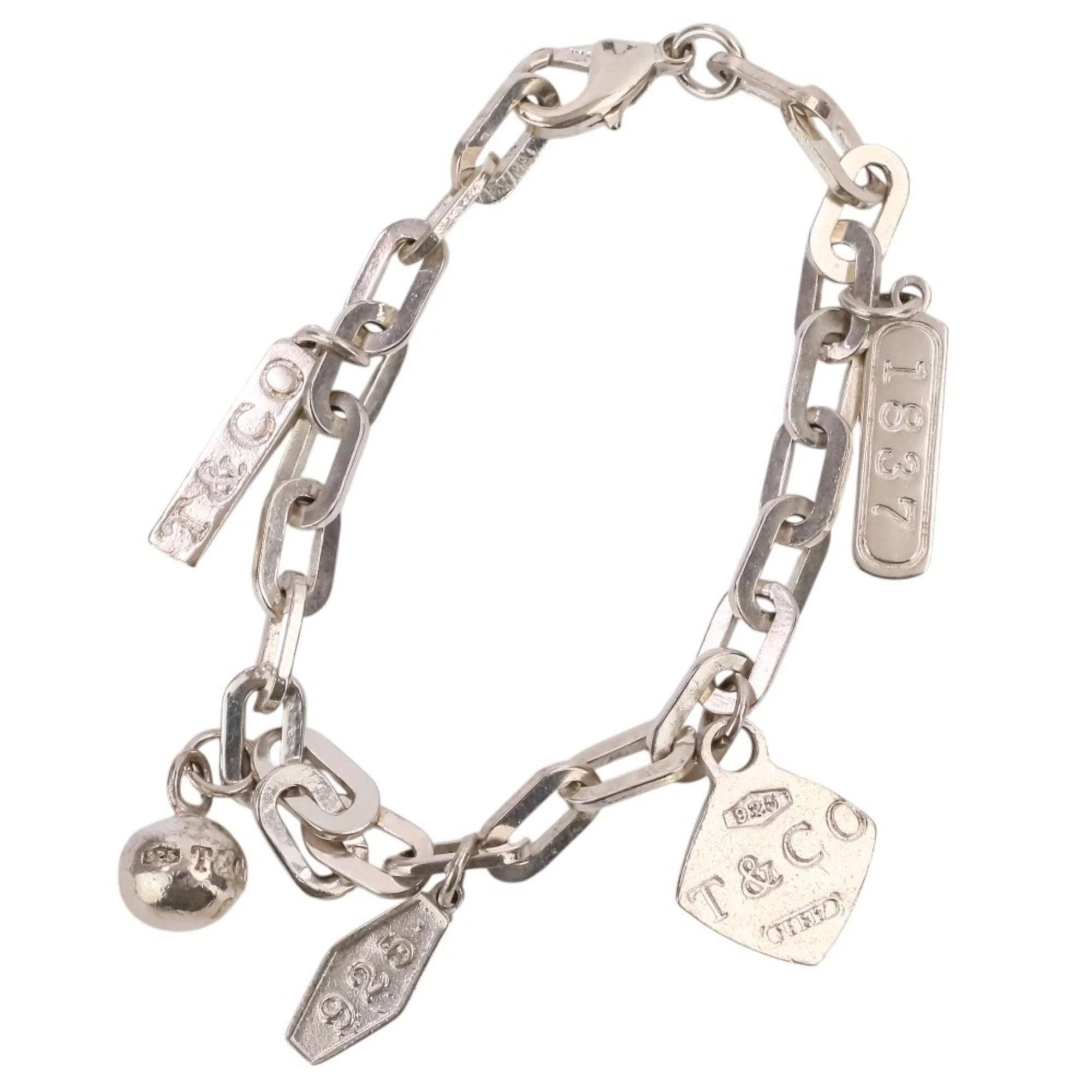 1837 Charm Bracelet Sterling Silver