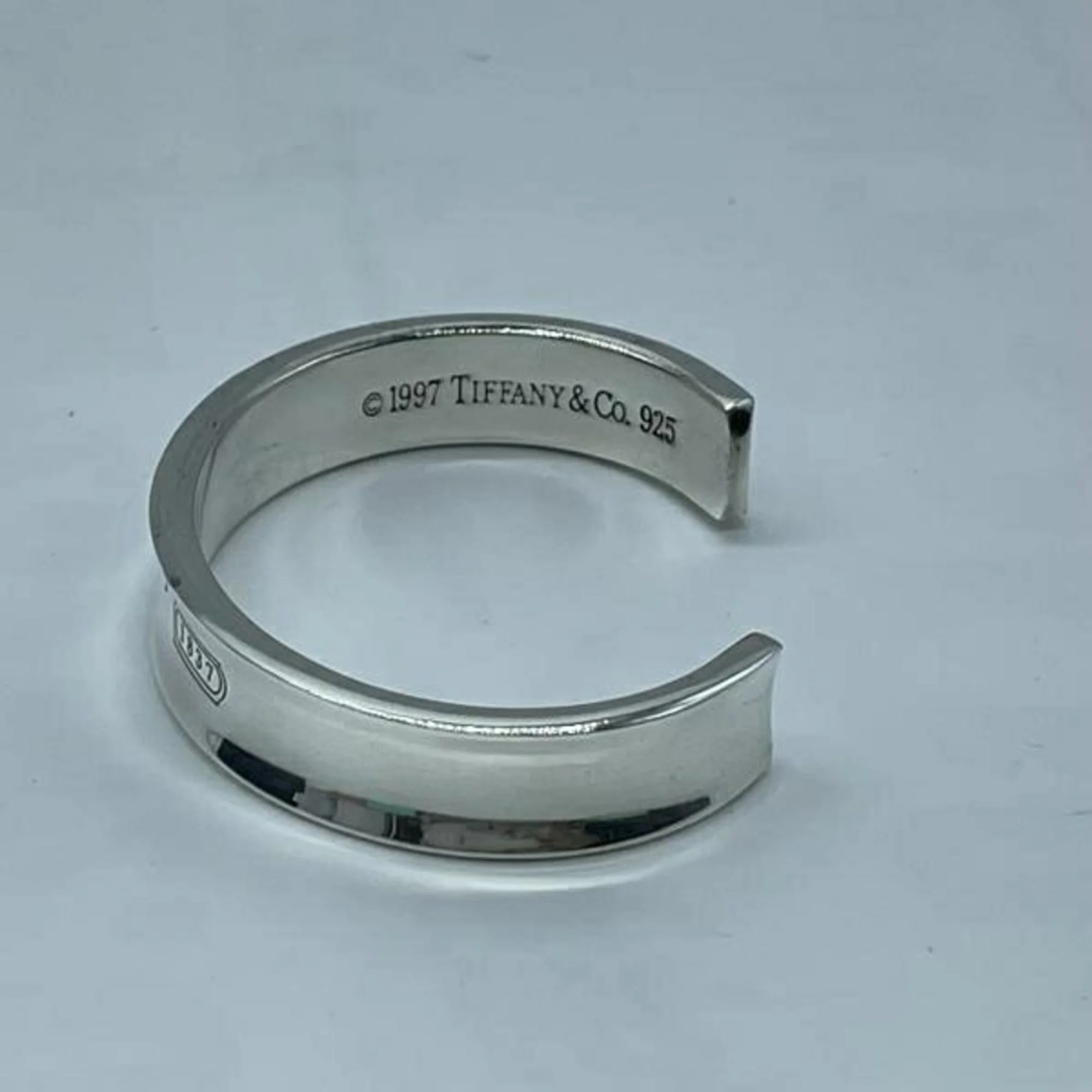 1837 Narrow Cuff Bracelet Sterling Silver - Image 2