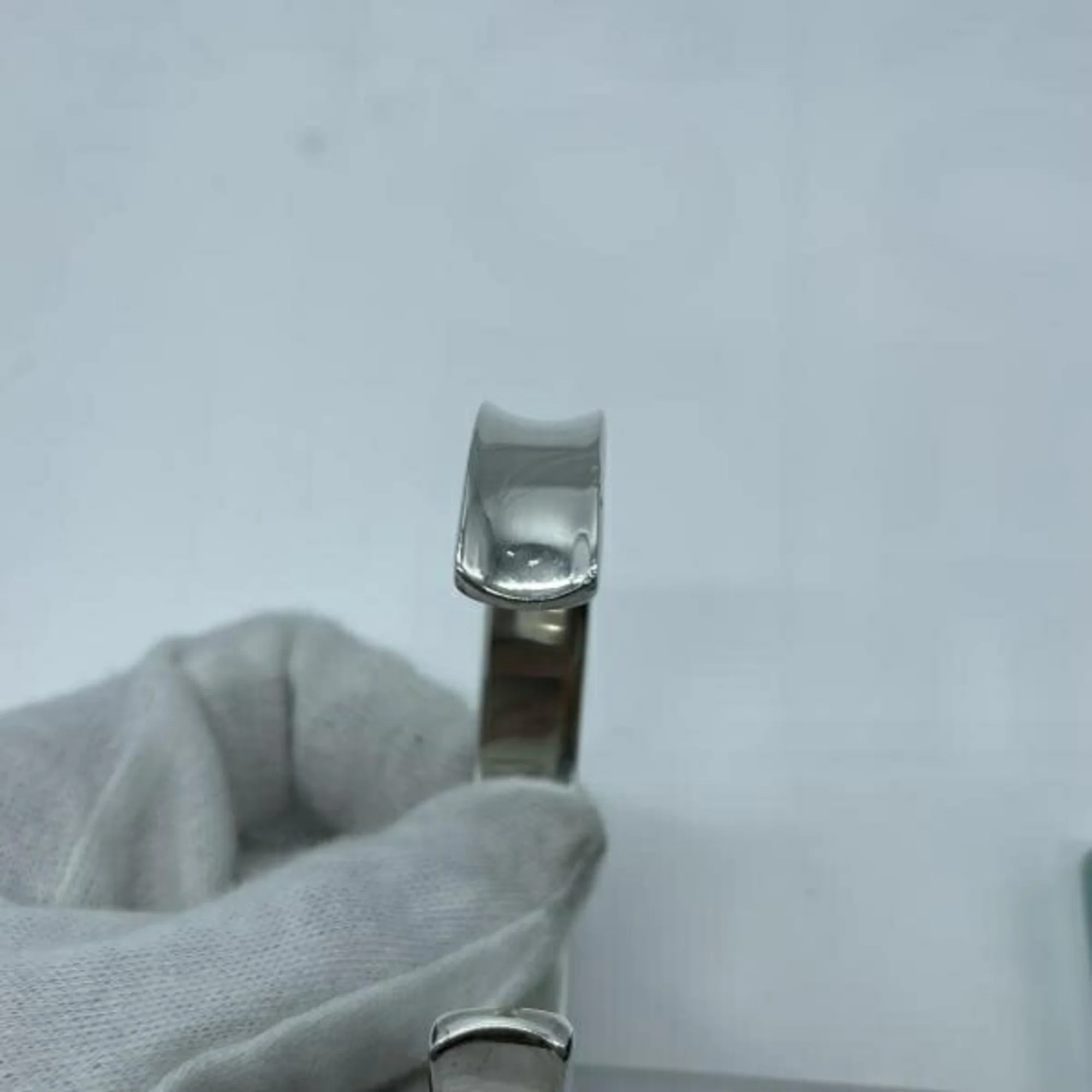 1837 Narrow Cuff Bracelet Sterling Silver - Image 6