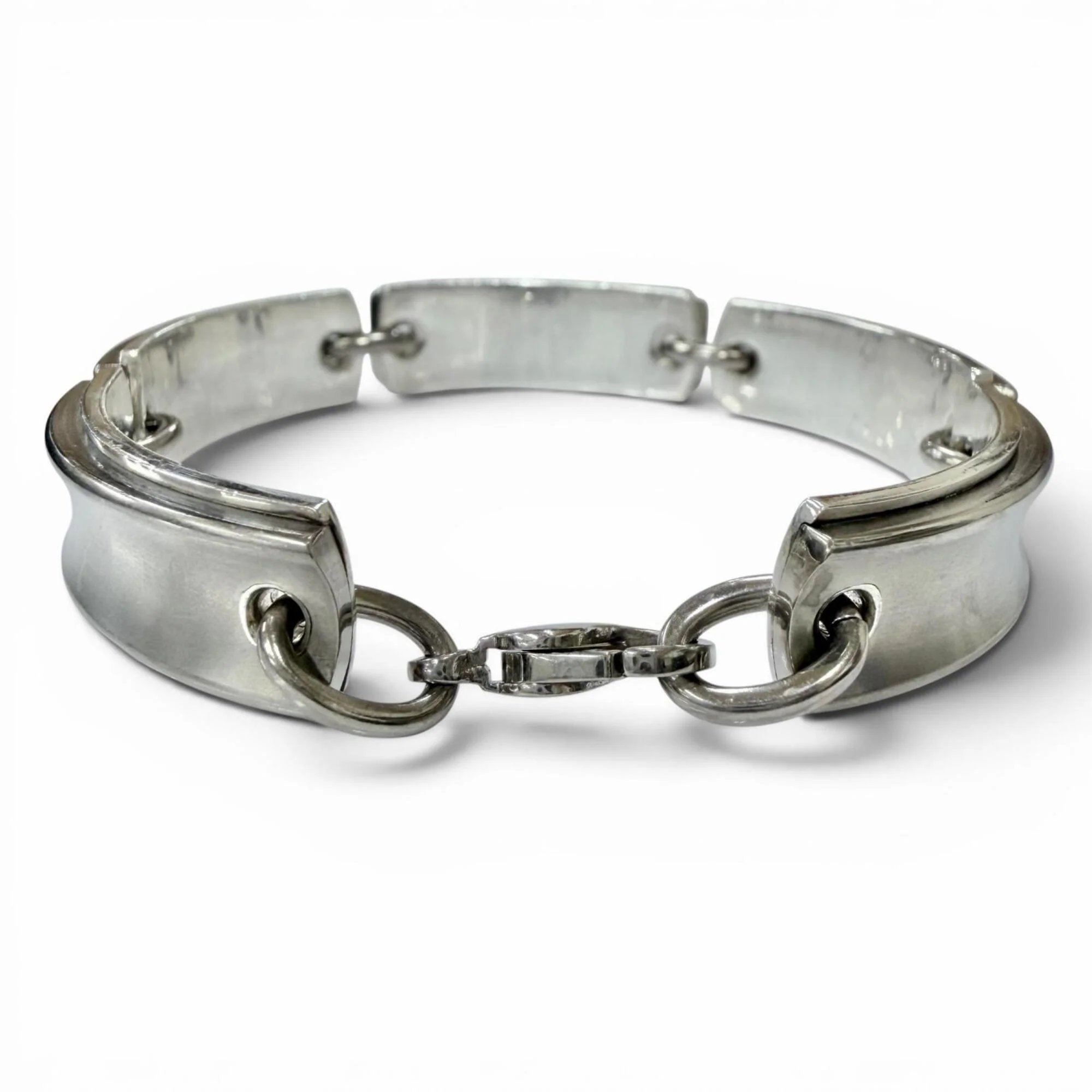 1837 Plate Link Bracelet Sterling Silver - Image 3