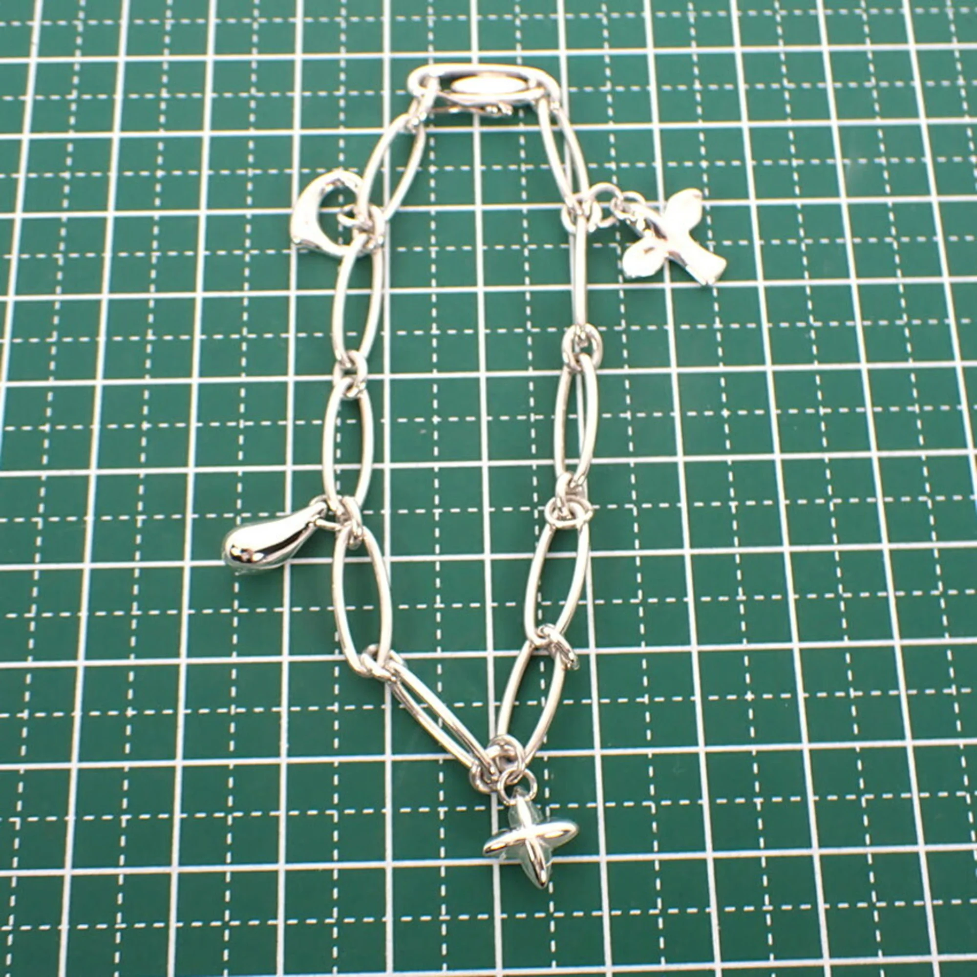 5 Charm Bracelet Sterling Silver - Image 9