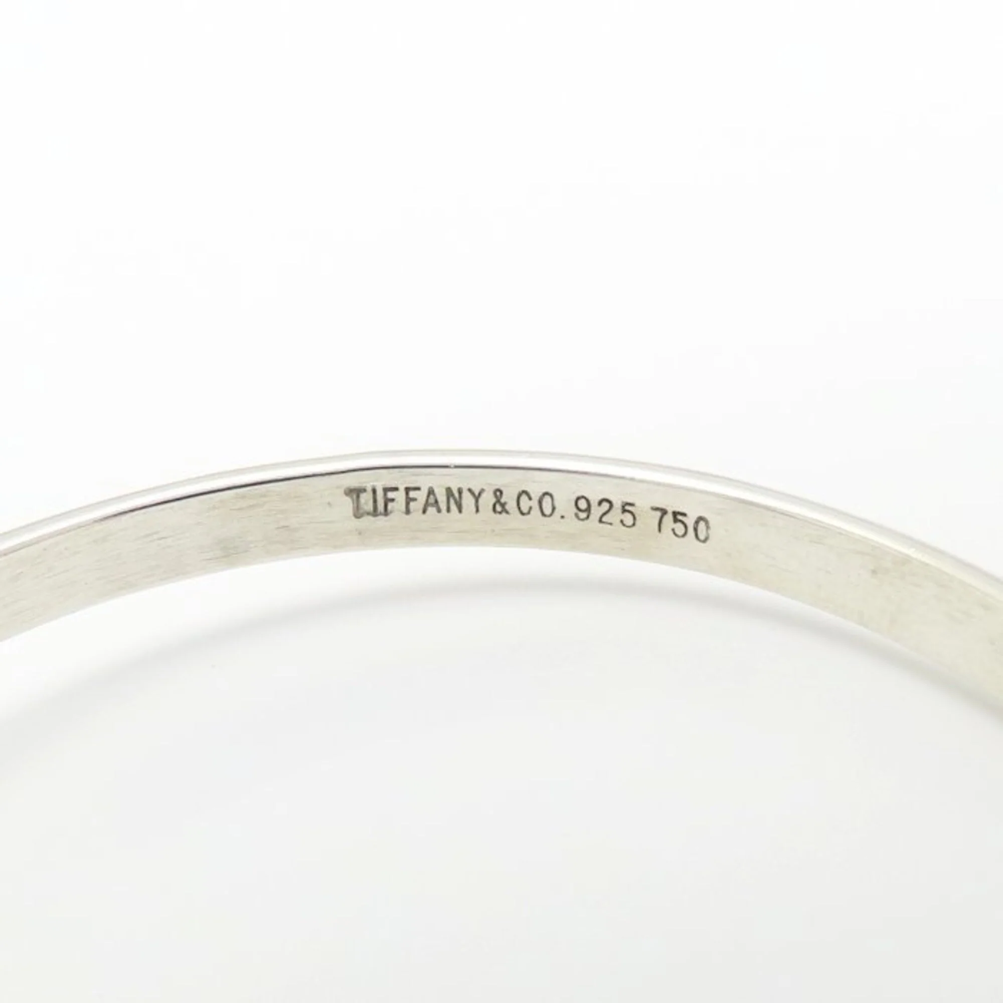 Bangle Bracelet Sterling Silver and 18K Yellow Gold - Image 3