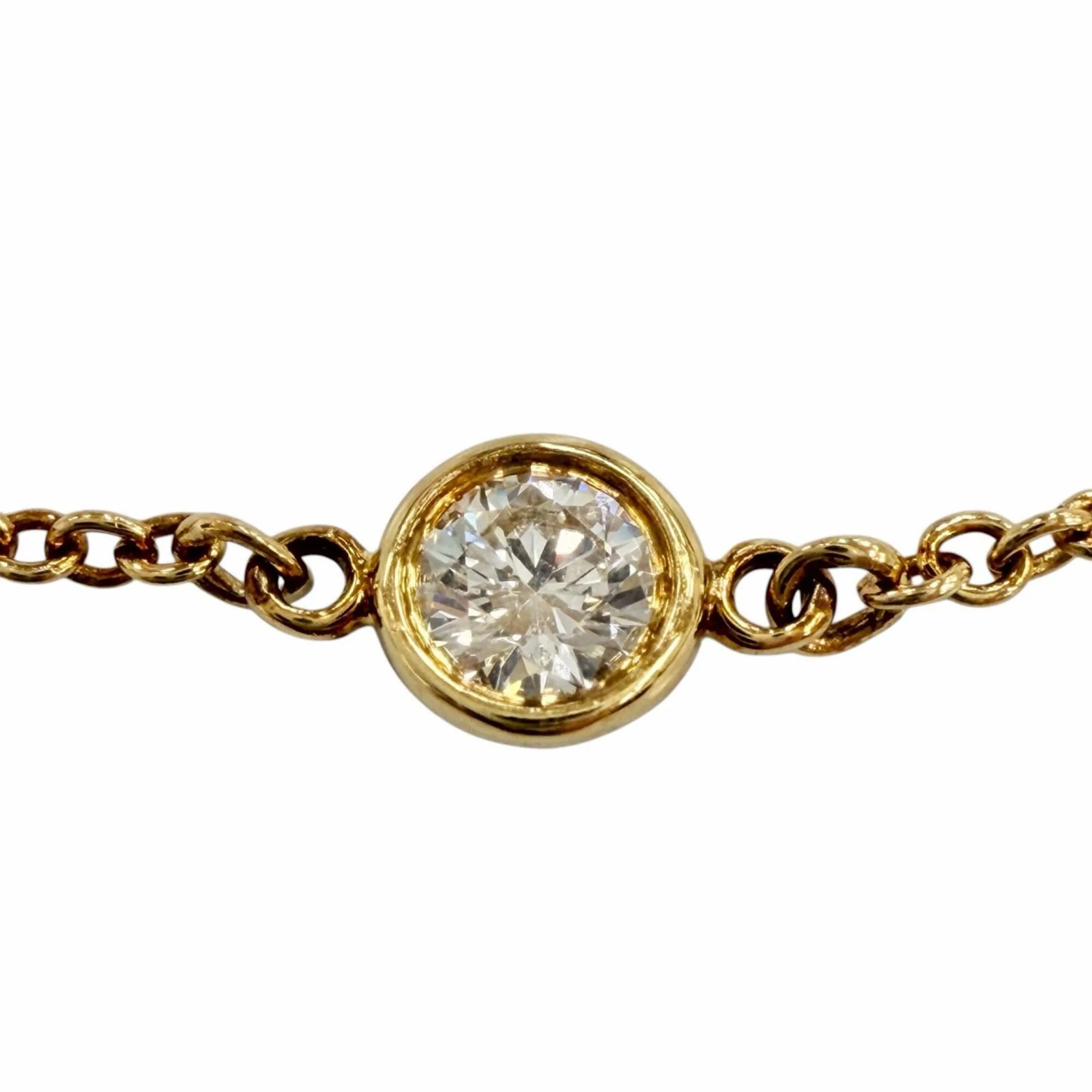 By the Yard Elsa Peretti Watch 18K Yellow Gold with Diamond 3.82mm - Image 2