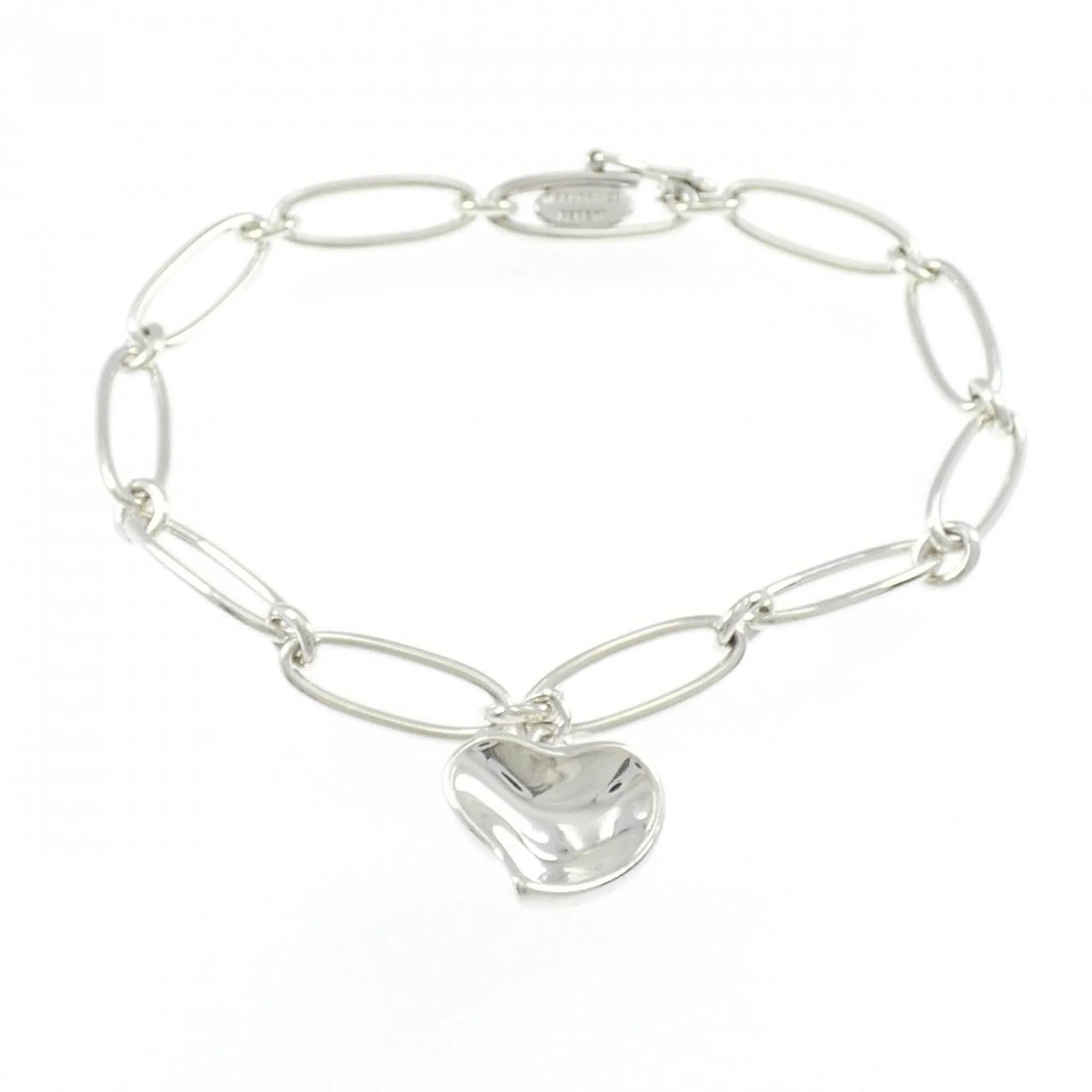 Closed Heart Bracelet Sterling Silver - Image 3