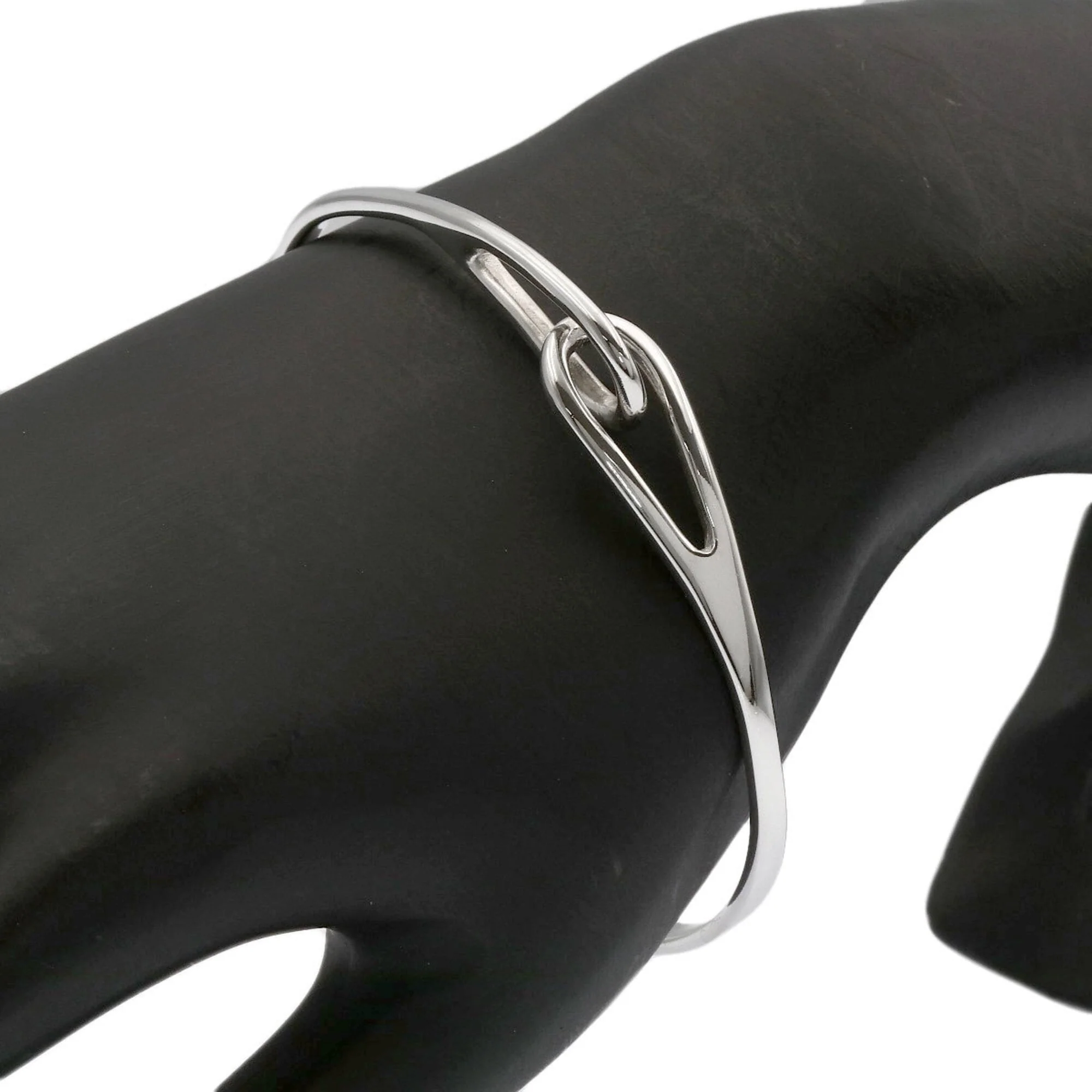 Double Loop Bracelet Sterling Silver - Image 5