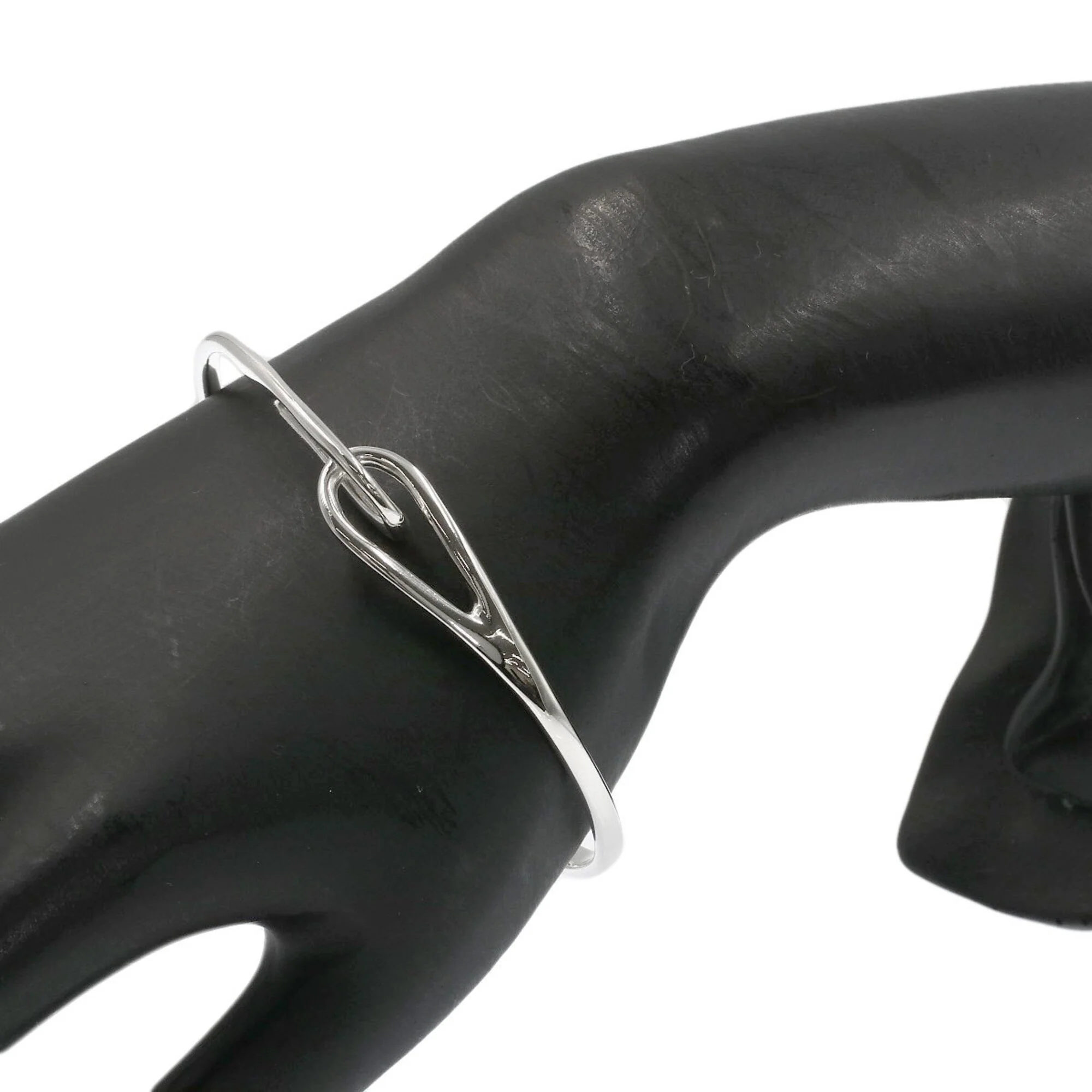 Double Loop Bracelet Sterling Silver - Image 5