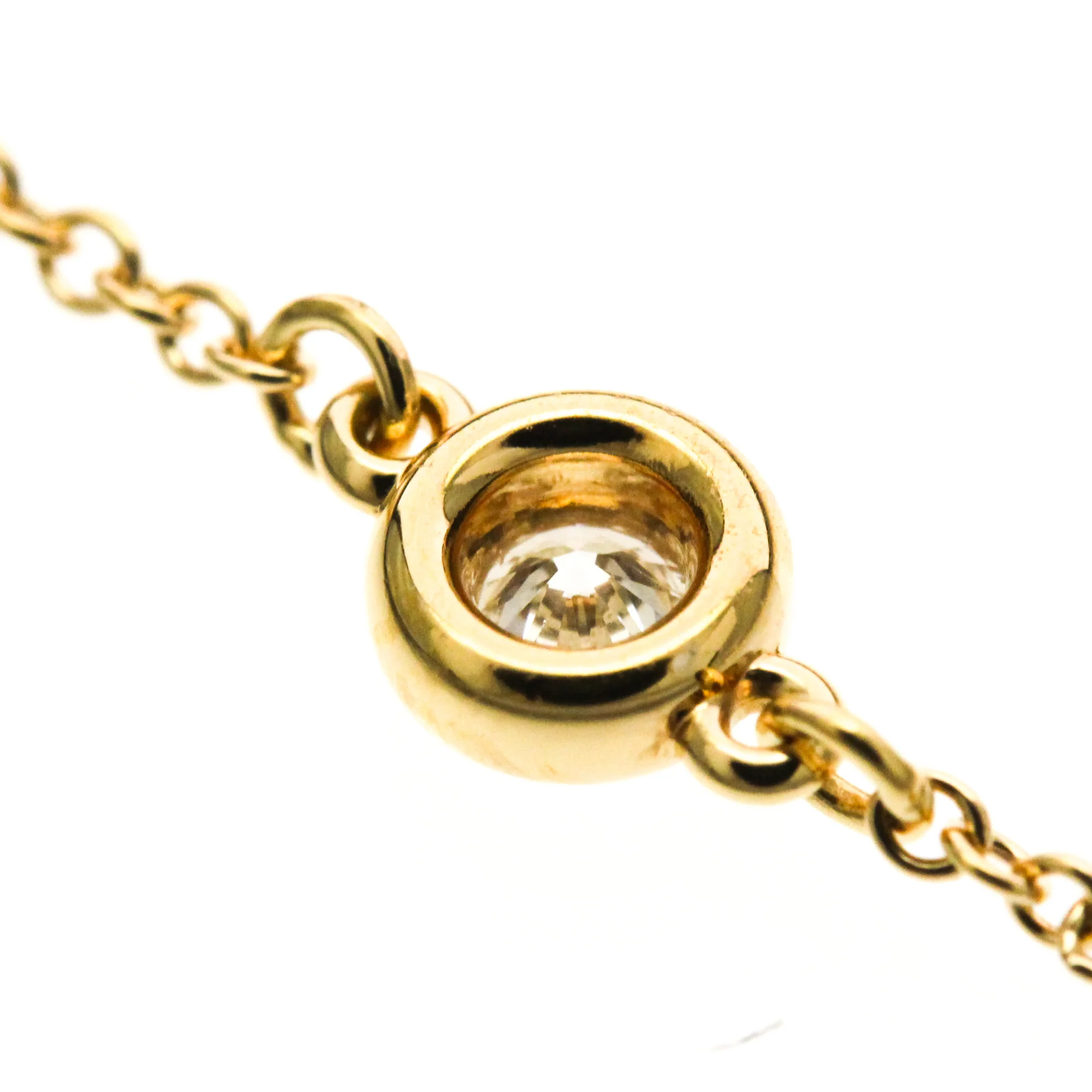Elsa Peretti Diamonds By The Yard Pendant Necklace 18K Rose Gold and Diamond - Image 8