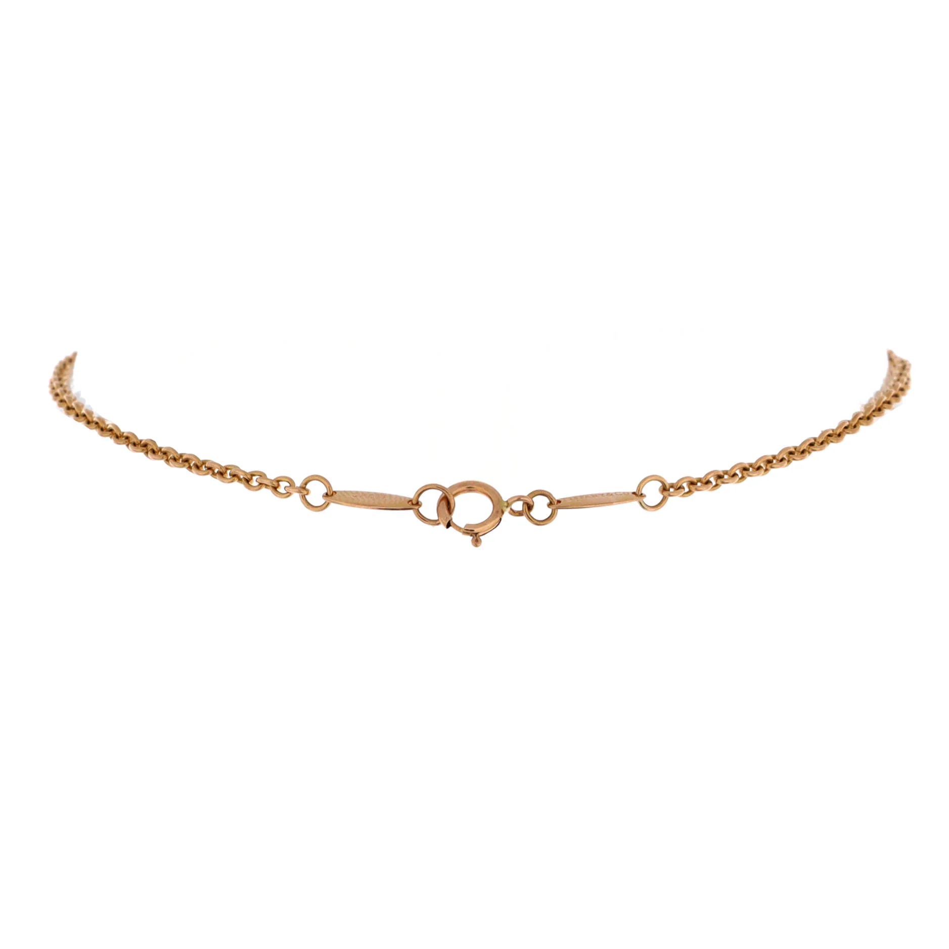 Elsa Peretti Open Heart Charm Bracelet 18K Rose Gold - Image 2