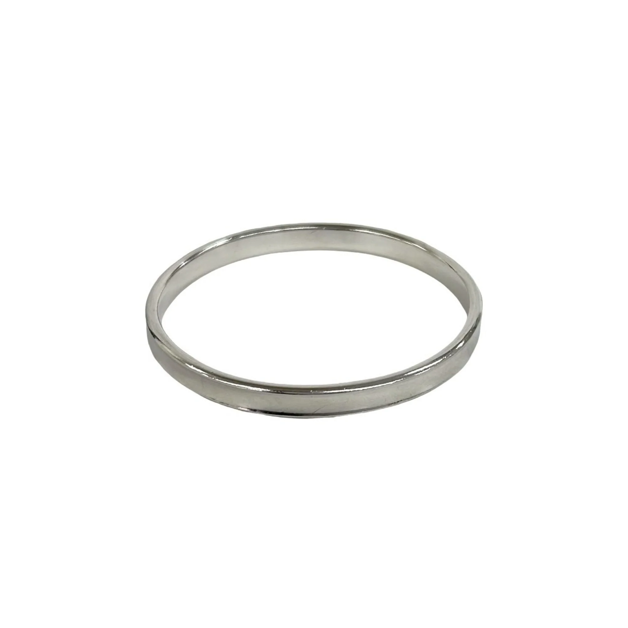 Engraved Narrow Bracelet Sterling Silver - Image 6