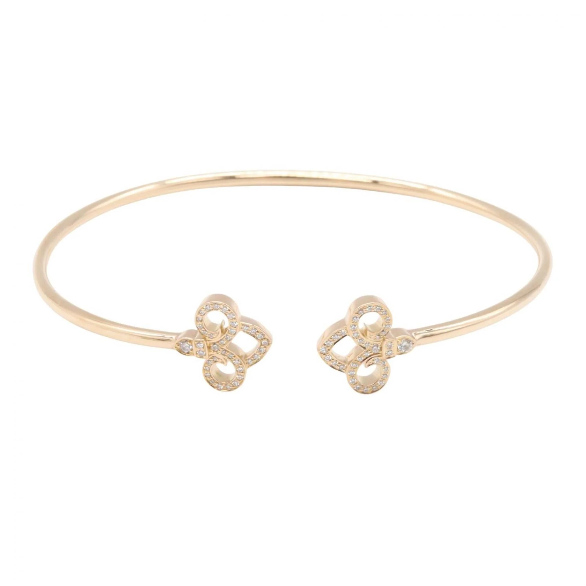 Fleur De Lis Bracelet 18K Rose Gold