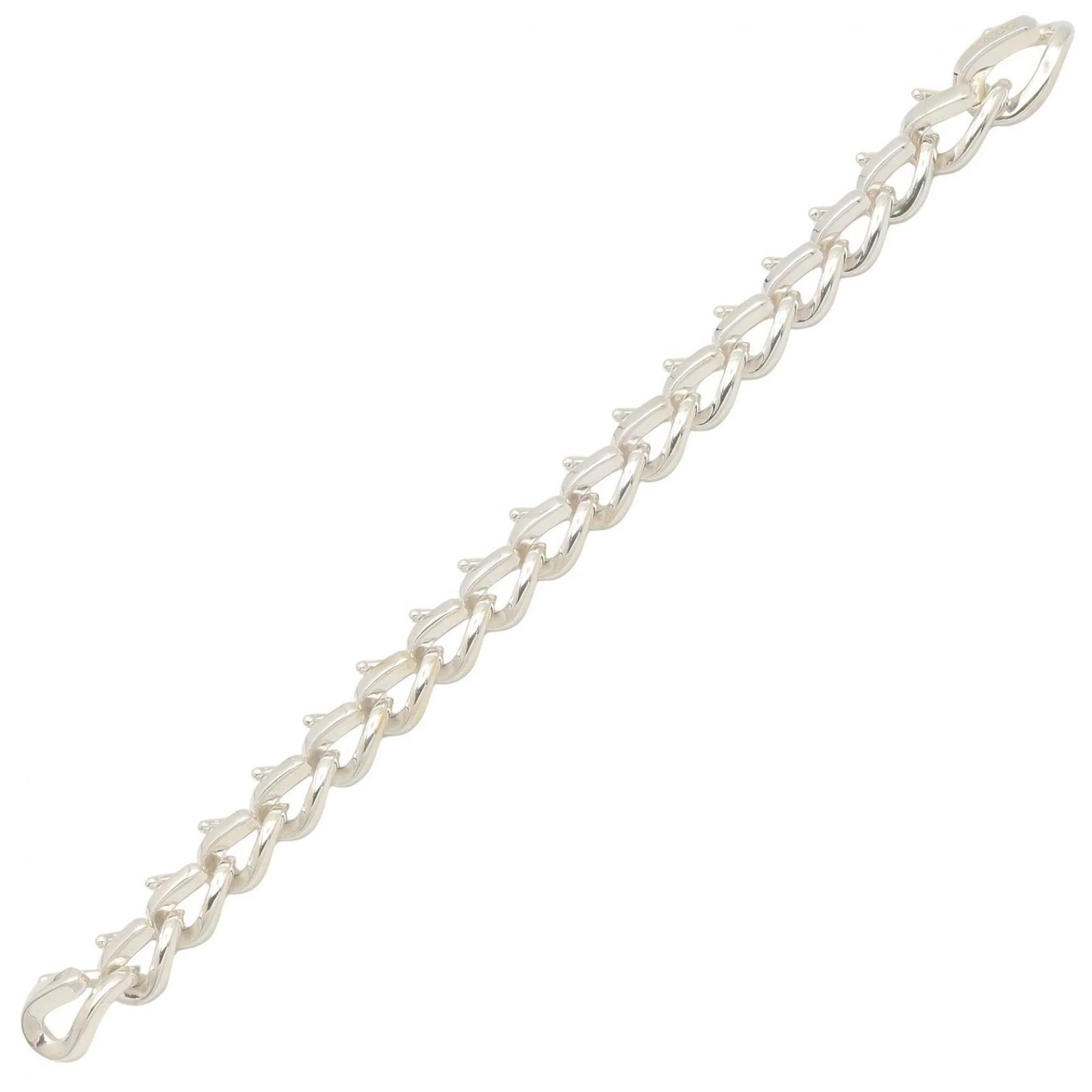 Forgelink Bracelet Sterling Silver Medium - Image 3