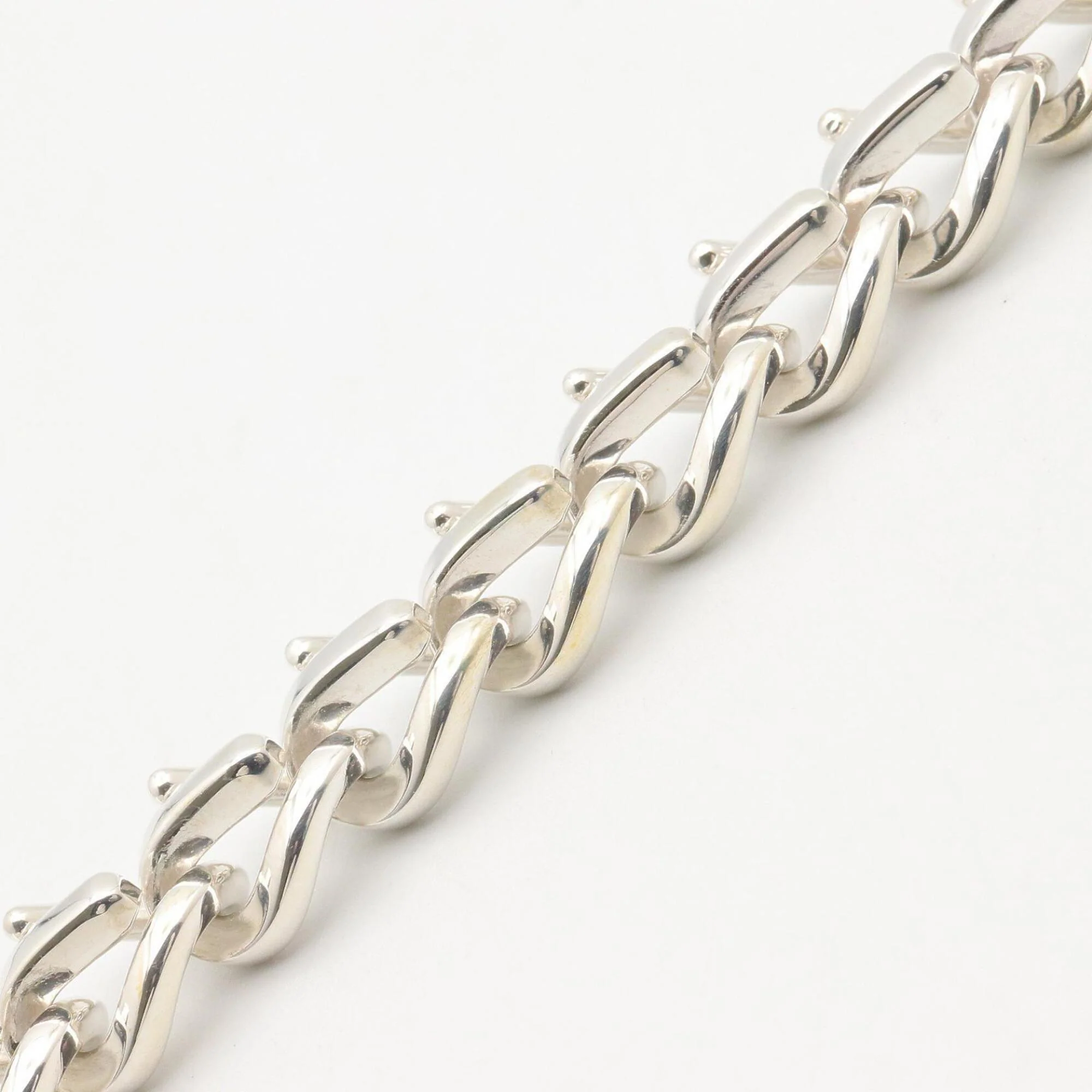 Forgelink Bracelet Sterling Silver Medium - Image 6